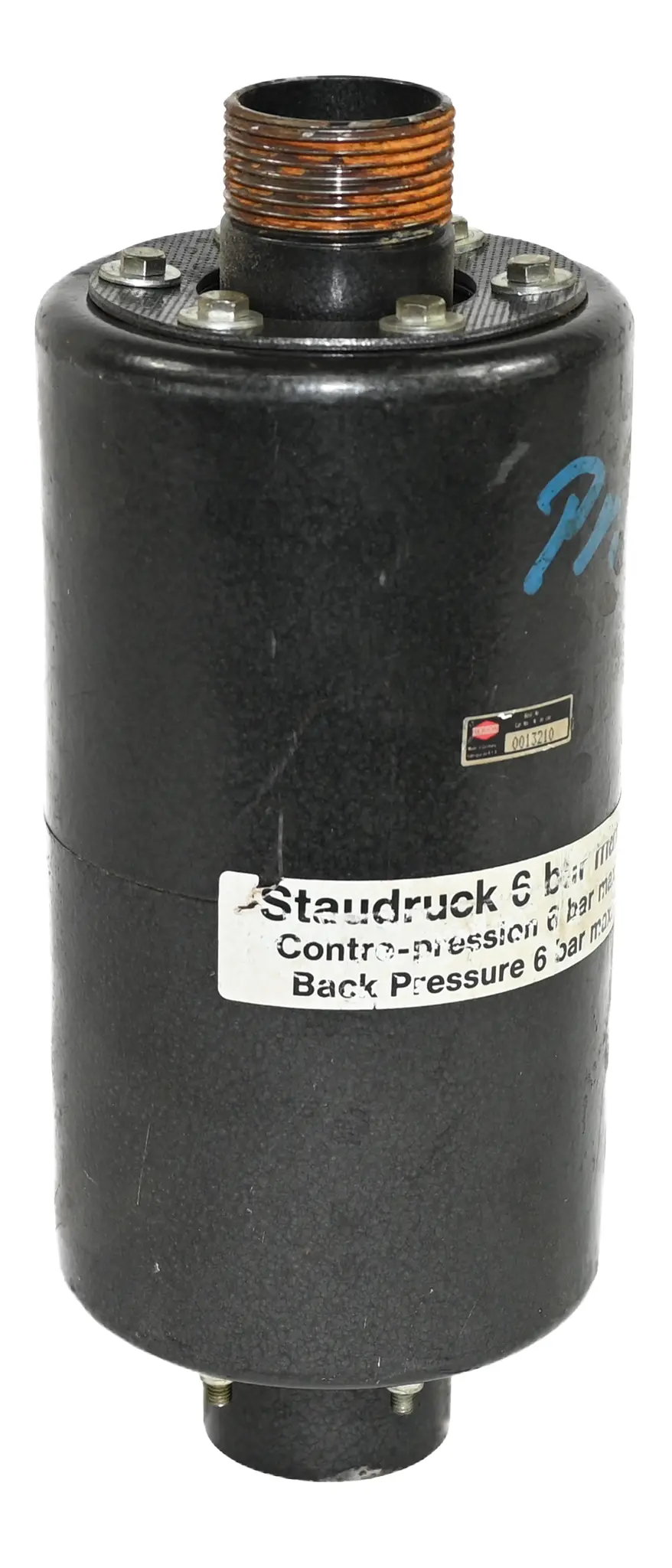 Produktfoto 1 von Herion 0013210 G1-1/4 Safety Silencer Pre-Chamber 6 Bar