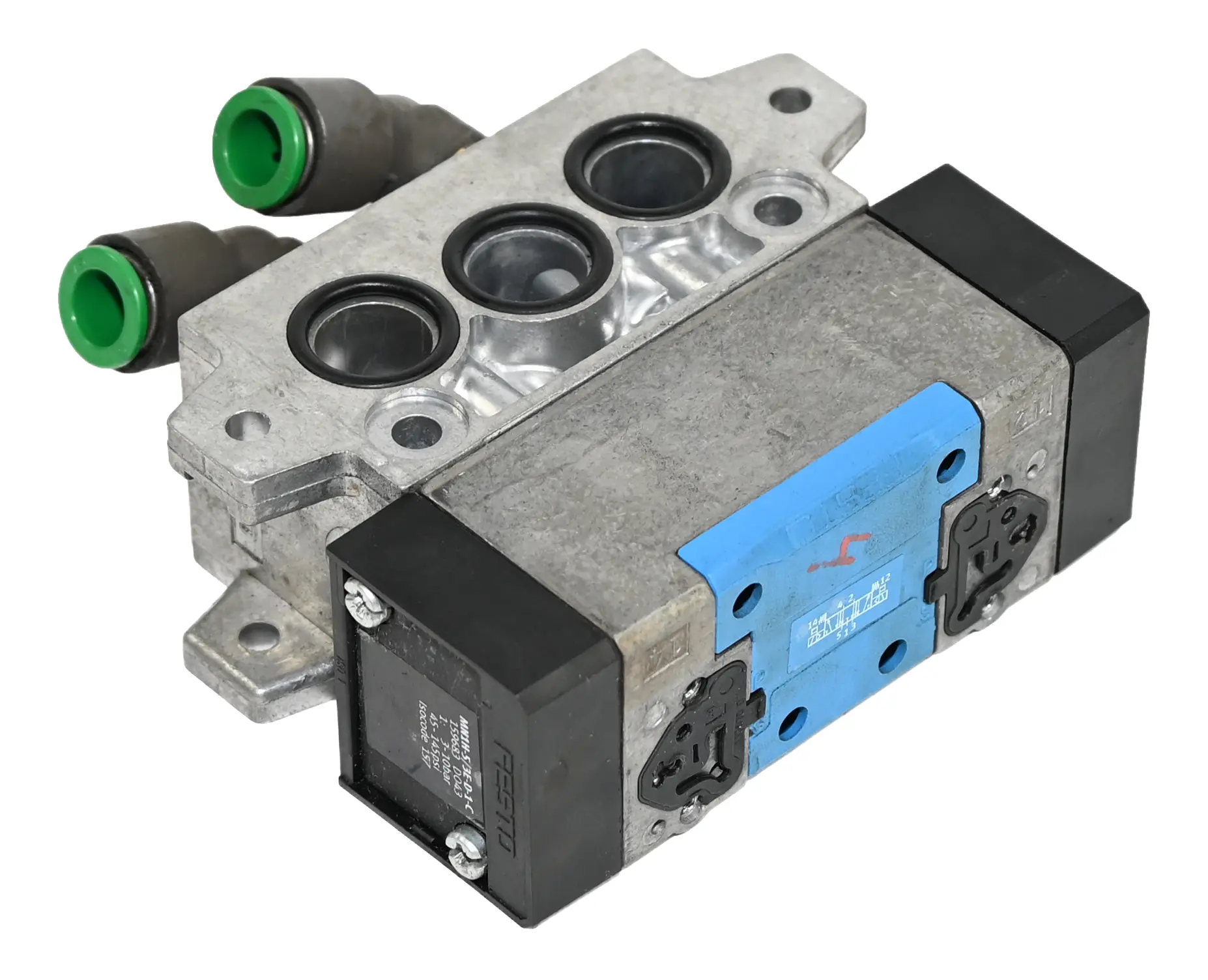 Produktfoto 1 von Festo MN1H-5/3E-D-1-C 159683 VDMA24345-C-1 Solenoid Valve