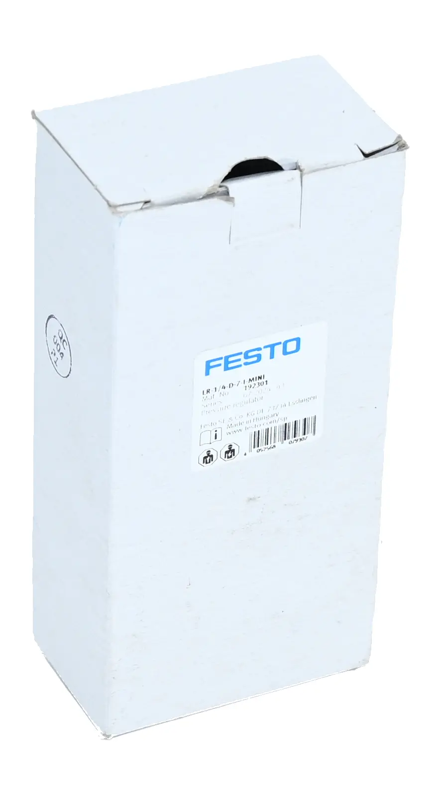 Produktfoto 1 von Festo LR-1/4-D-7-I-MINI 192301 Pressure Regulator New open box