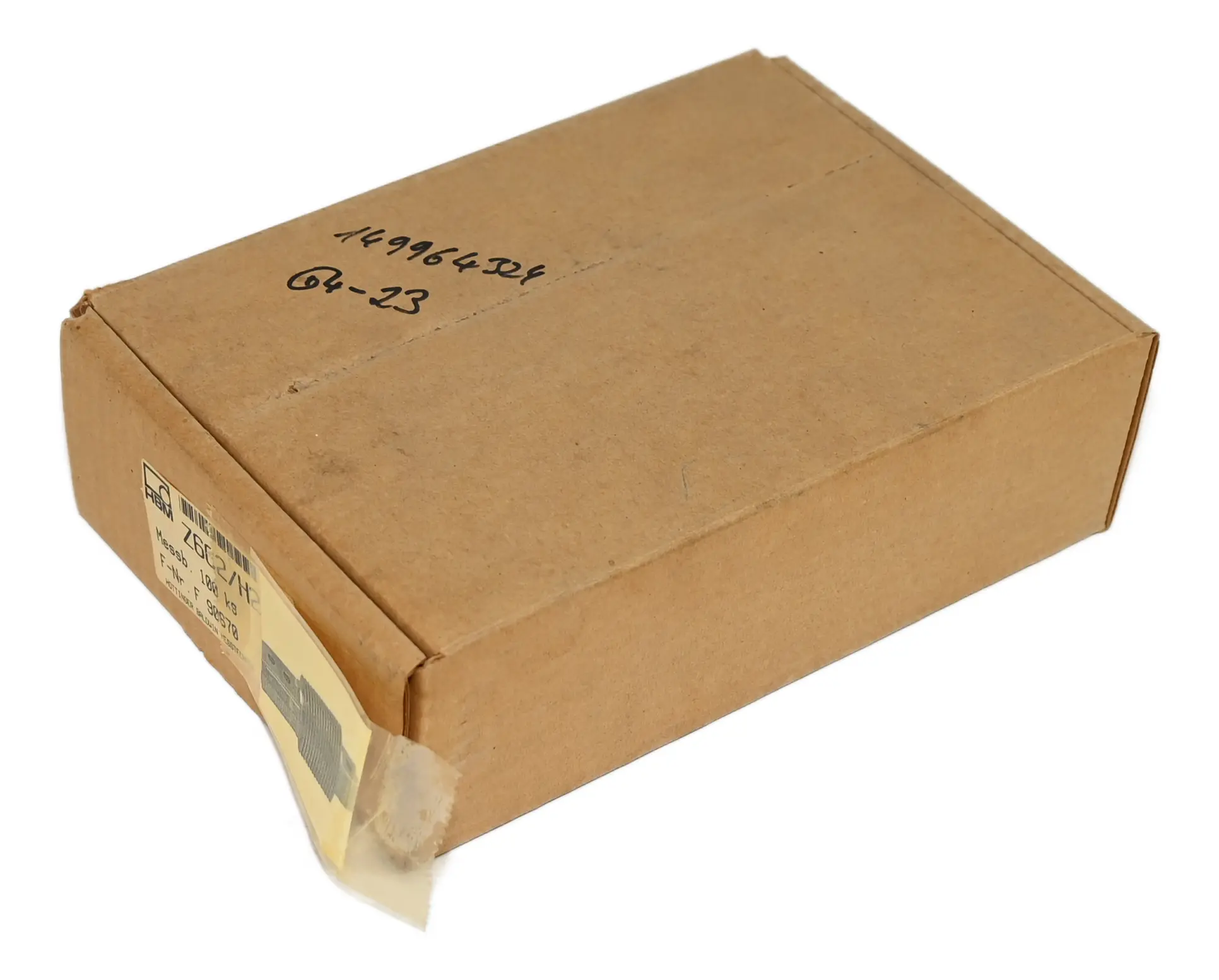 HBM Z6C2/H2 Load Cell 100kg 2mV/V Stainless Steel New open box