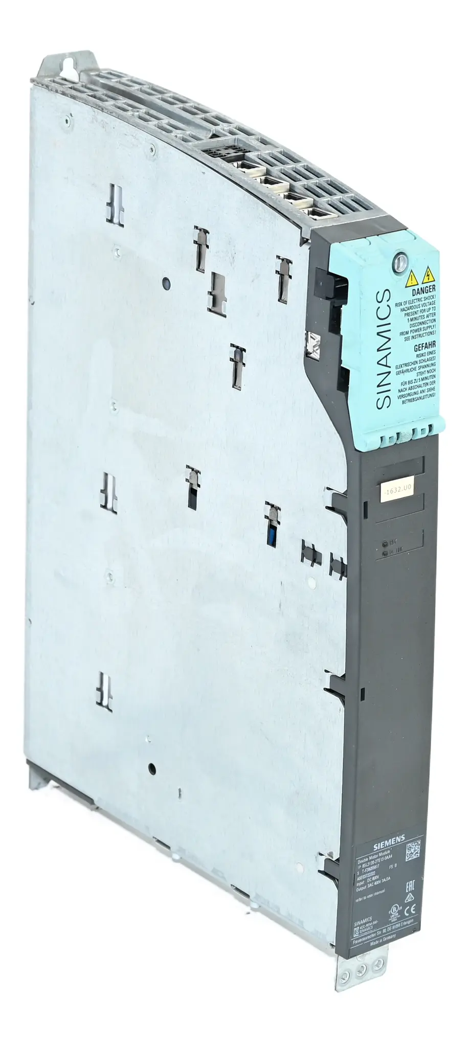 Produktfoto 1 von Siemens 6SL3120-2TE13-0AA4 Sinamics Double Motor Module S120