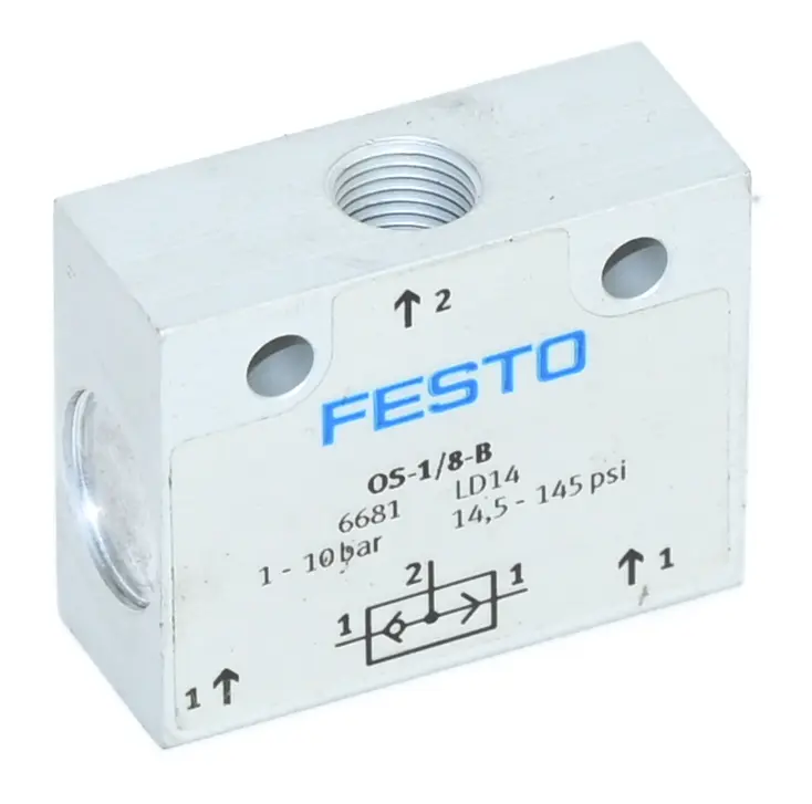 Produktfoto 1 von Festo OS-1/8-B 6681 OR Gate New without box