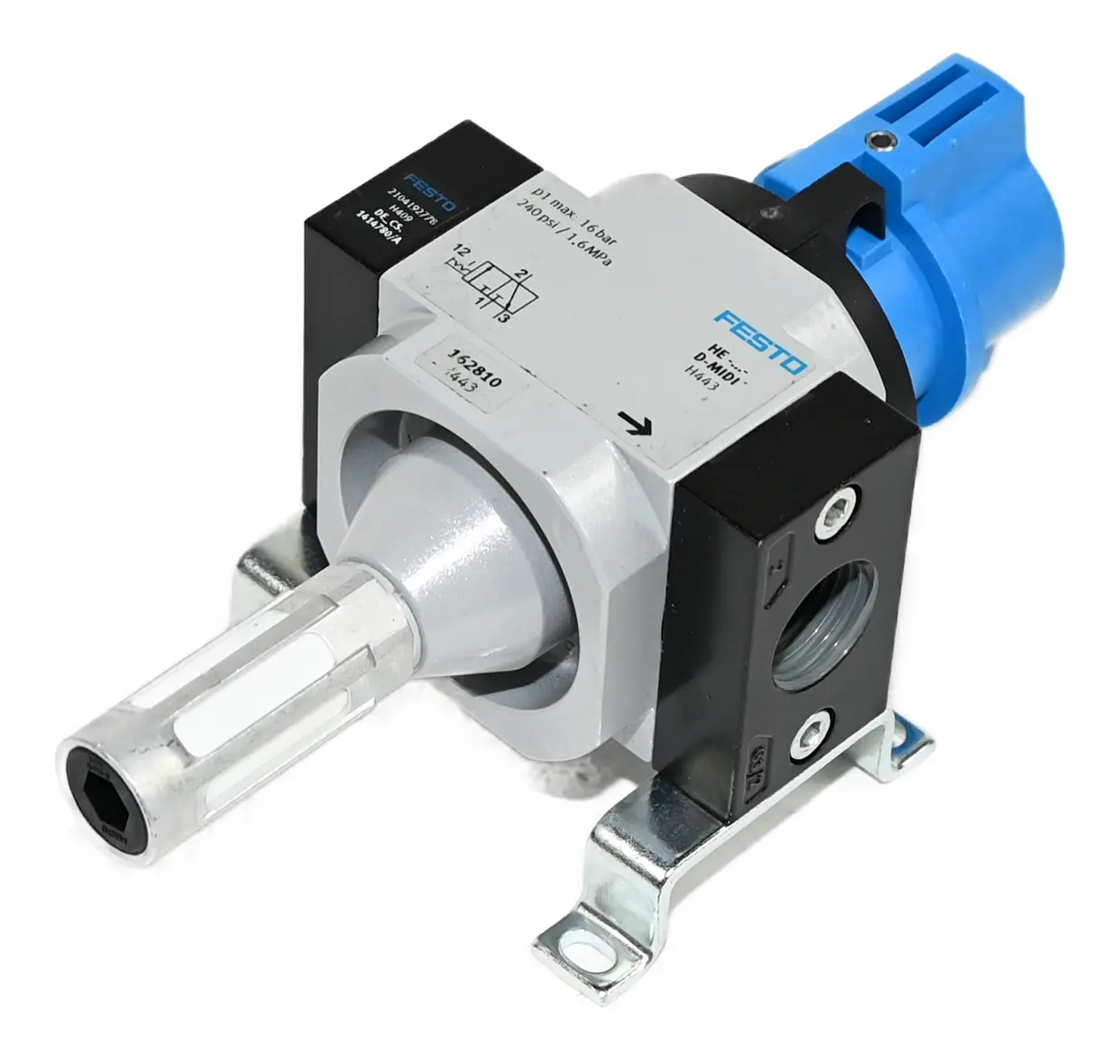 Produktfoto 1 von Festo HE-1/2-D-MIDI 162810 On/off Valve