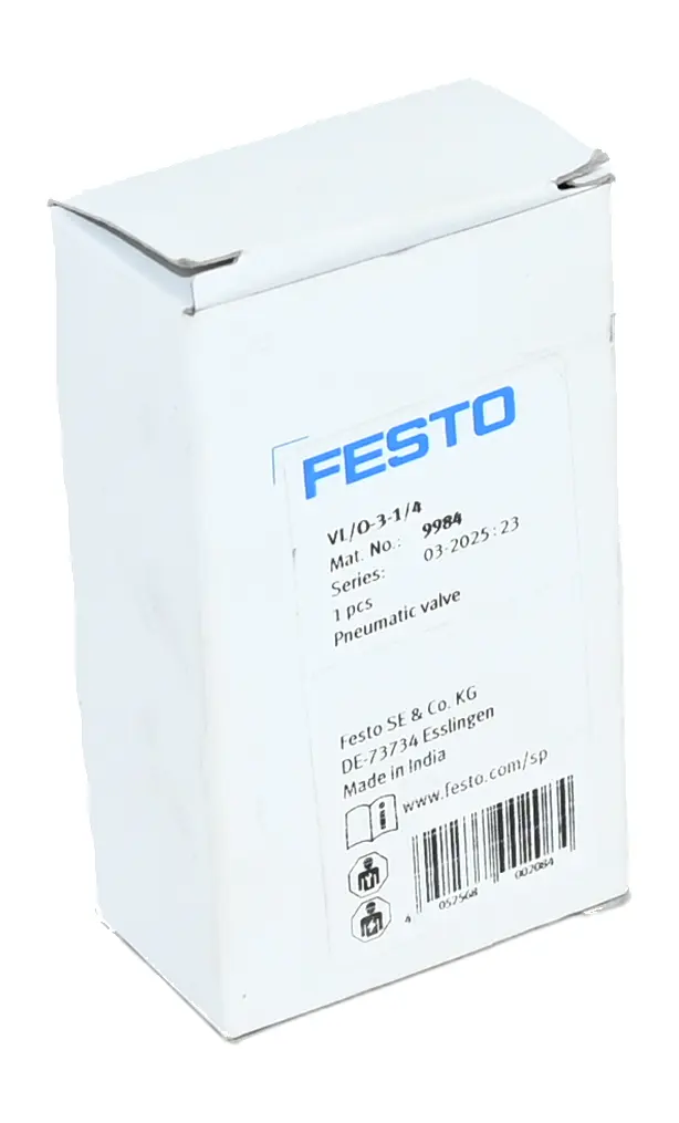 Produktfoto 1 von Festo VL/O-3-1/4 9984 Pneumatic Valve New open box