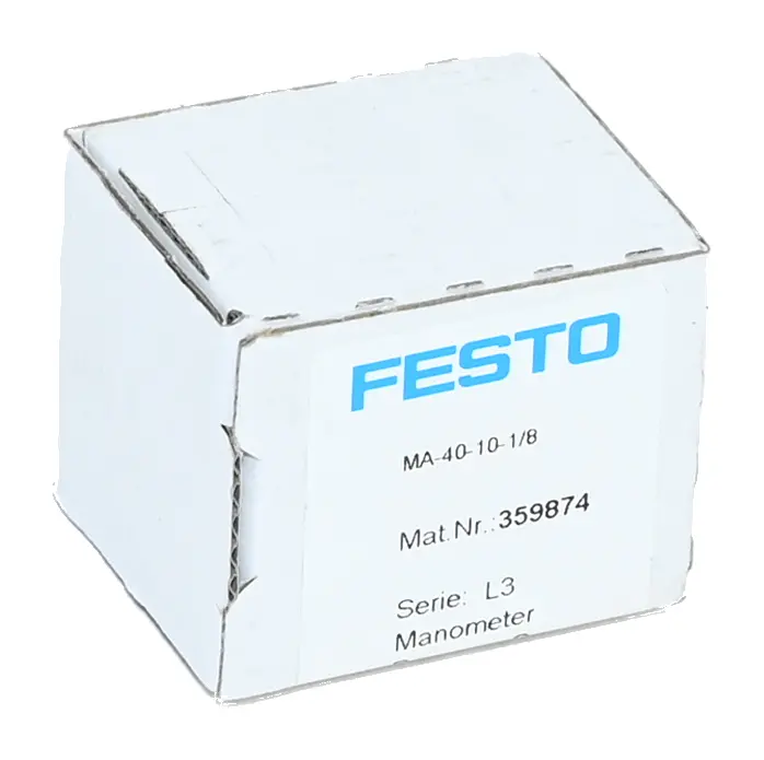 Produktfoto 1 von Festo MA-40-10-1/8 359874 Pressure Gauge New open box