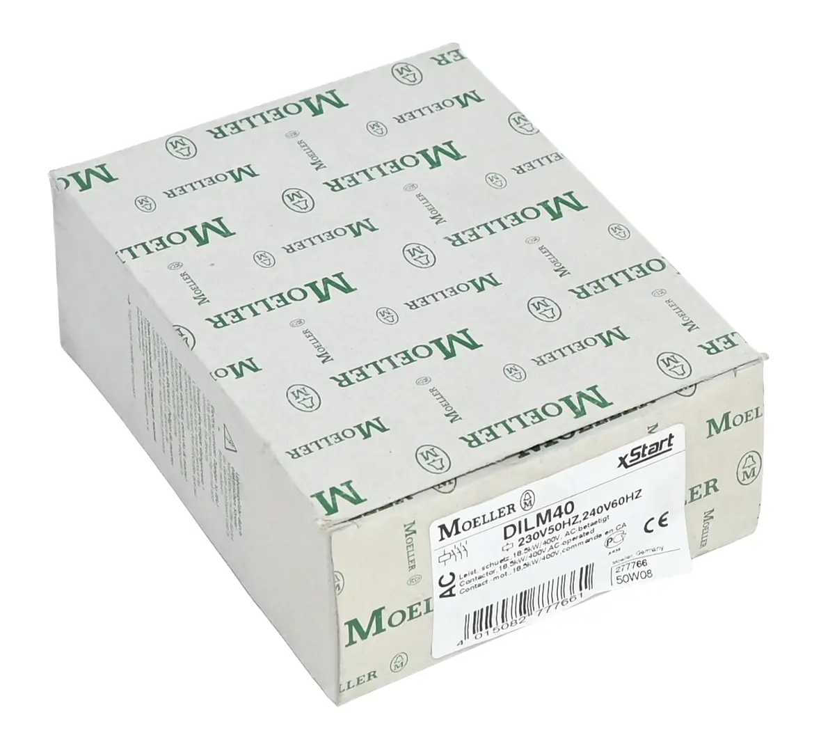 Produktfoto 1 von Moeller 277766 DILM40(230V50HZ,240V60HZ) Power Contactor 40A 18.5kW New open box