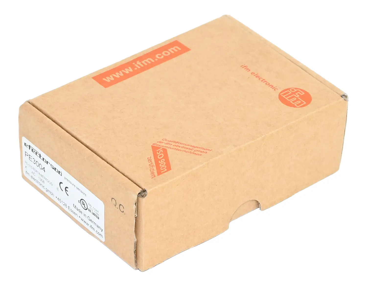 Produktfoto 1 von ifm PE3004 PE-010-RDR14-MFPKG/US/ /E Pressure Sensor -1 to 10 Bar New open box