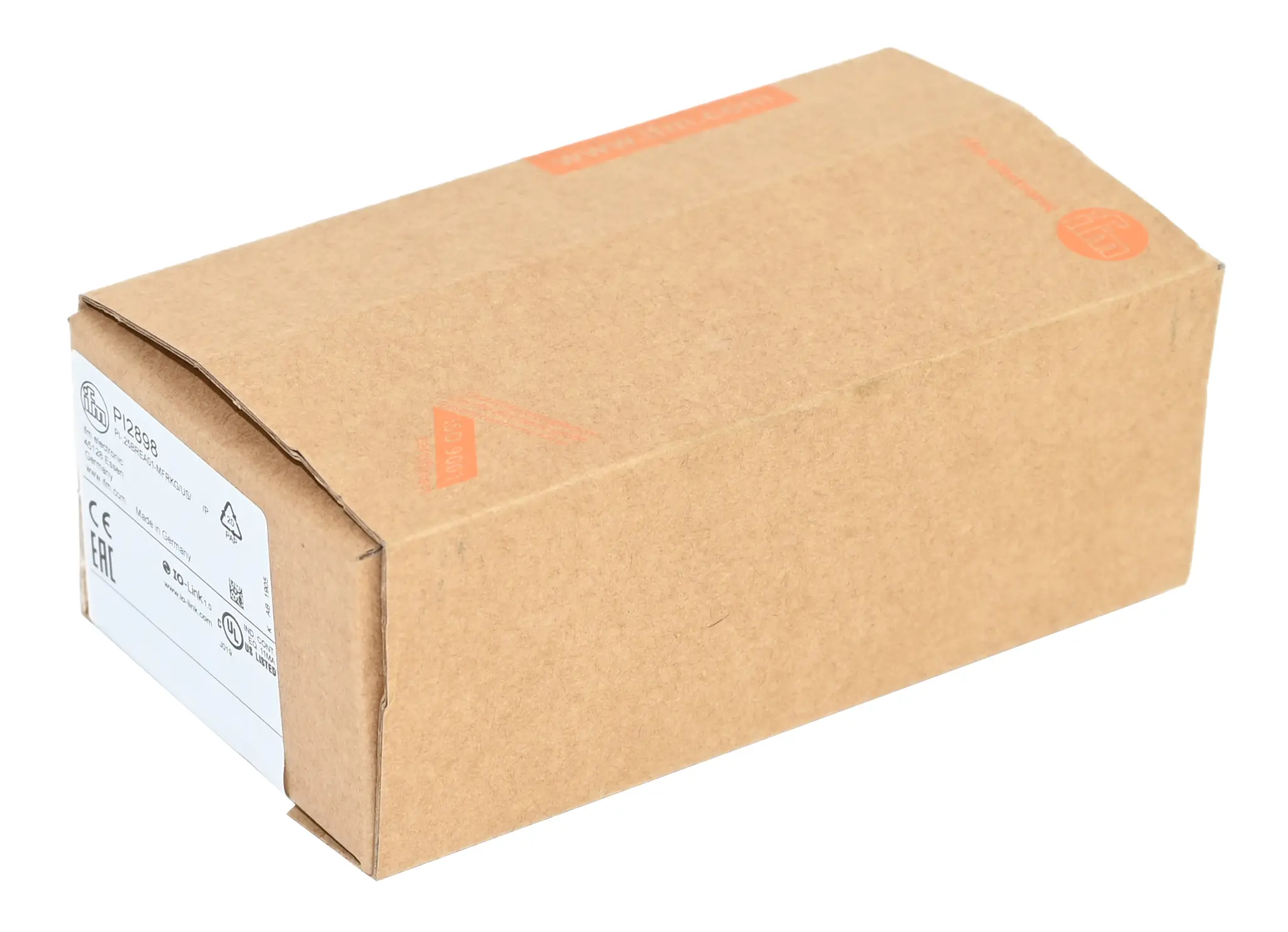 Produktfoto 1 von ifm PI2898 PI-,25BREA01-MFRKG/US/ /P Flush Pressure Sensor -12.4-250mbar New open box