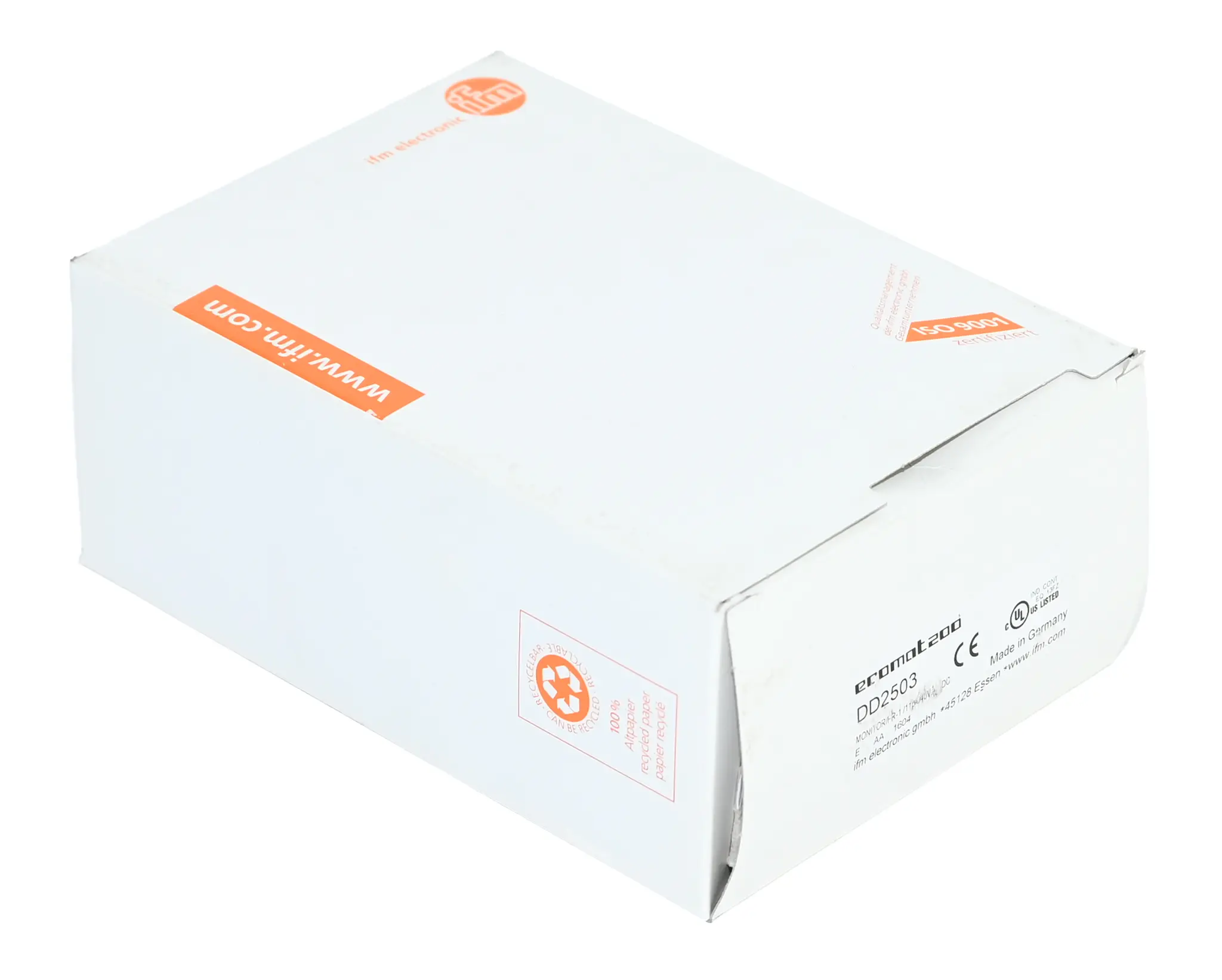 Produktfoto 1 von ifm DD2503 MONITOR/FR-1 /110–240VAC/DC ecomat200 Speed Monitor New open box