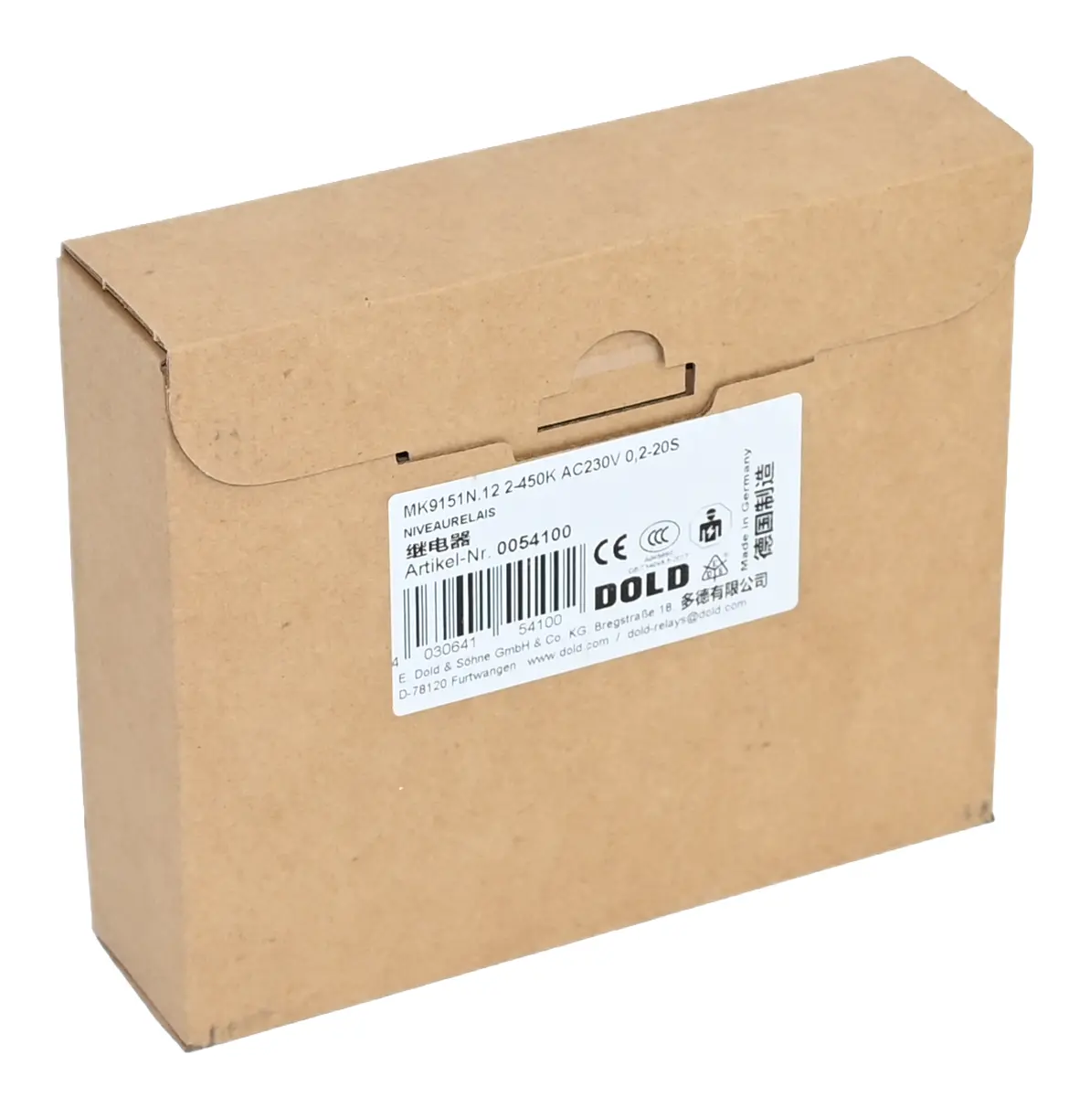 Produktfoto 1 von Dold MK9151N.12 2-450K AC230V Level Relay New sealed