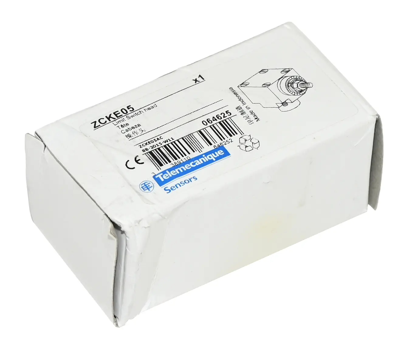 Produktfoto 1 von Telemecanique ZCKE05 Limit Switch Head New open box