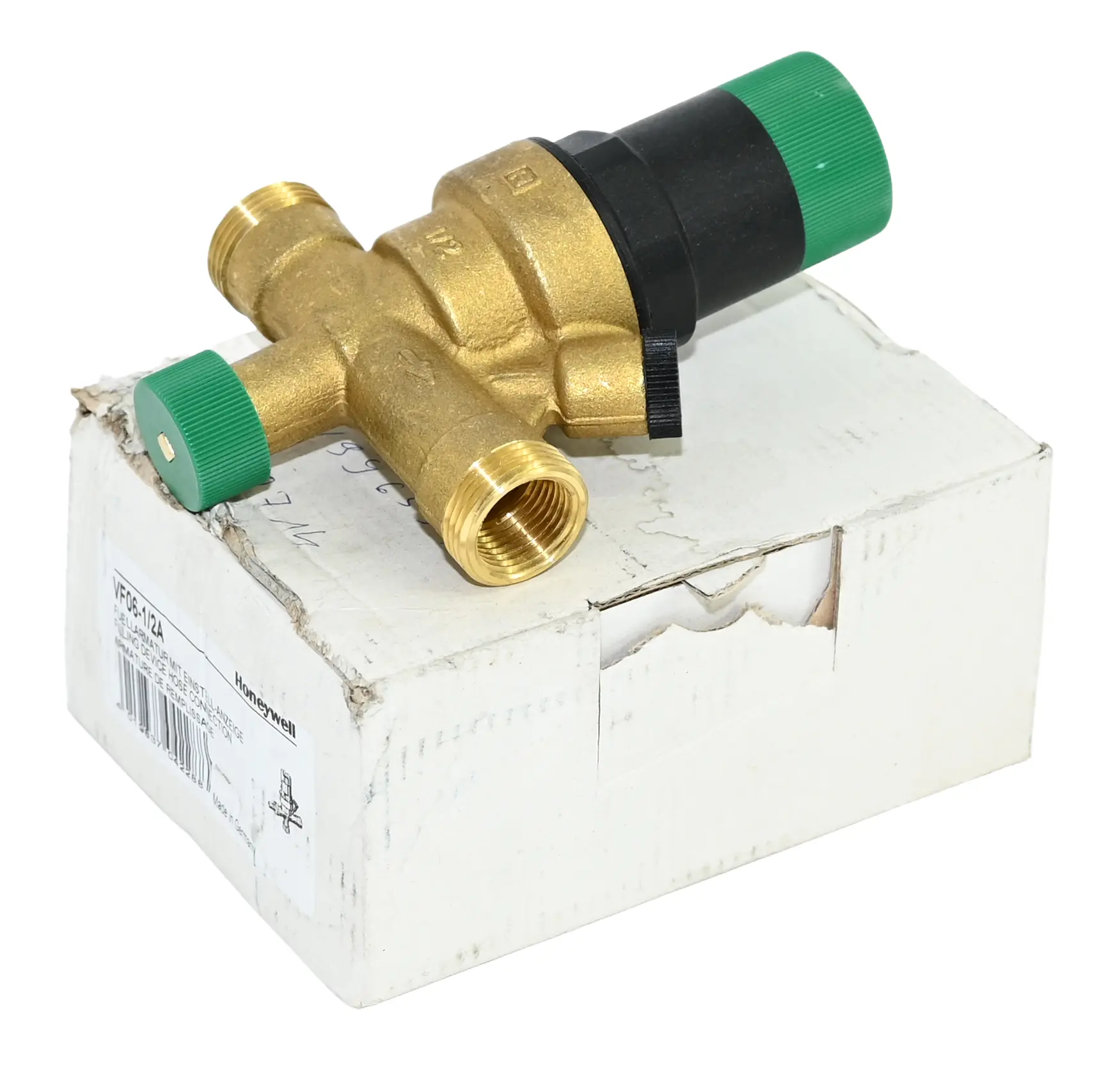 Produktfoto 1 von Honeywell VF06-1/2A Heating Filling Valve 1/2″ 1-3 Bar New open box