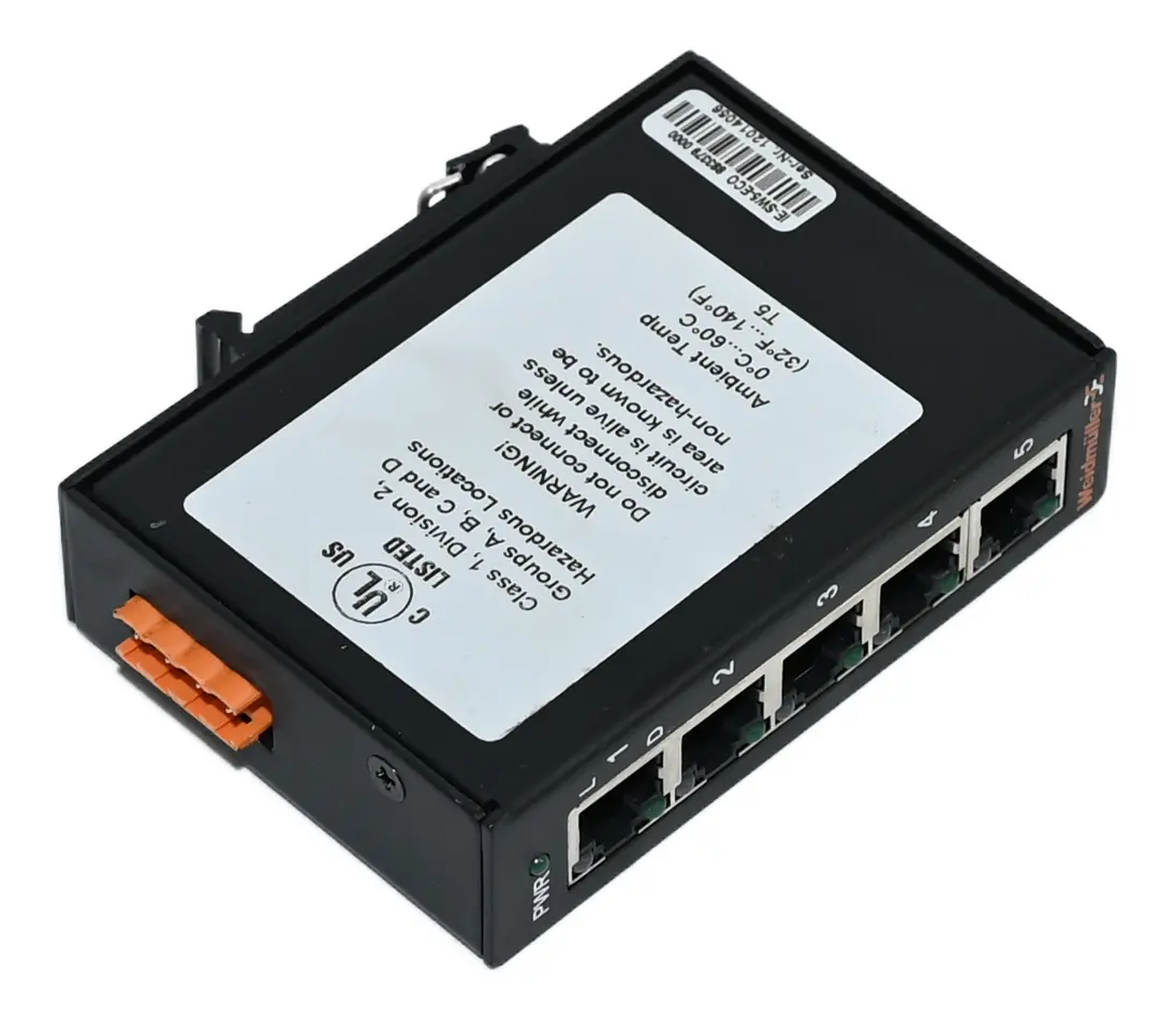 Produktfoto 1 von Weidmüller IE-SW5-ECO Switch 5 Port