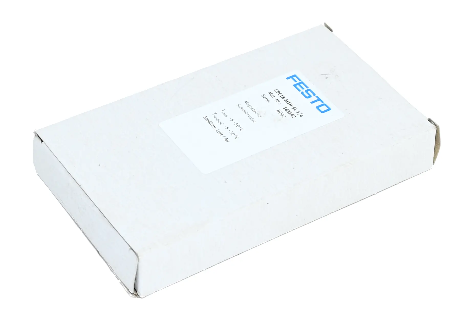 Produktfoto 1 von Festo CPE18-M1H-5L-1/4 163142 Solenoid Valve New open box