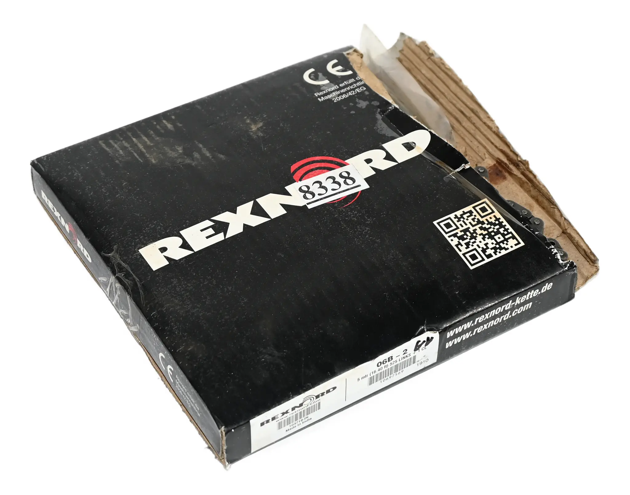 Produktfoto 1 von Rexnord 10697569 06B-2 RexPro Roller Chain 5m 525 Links New open box