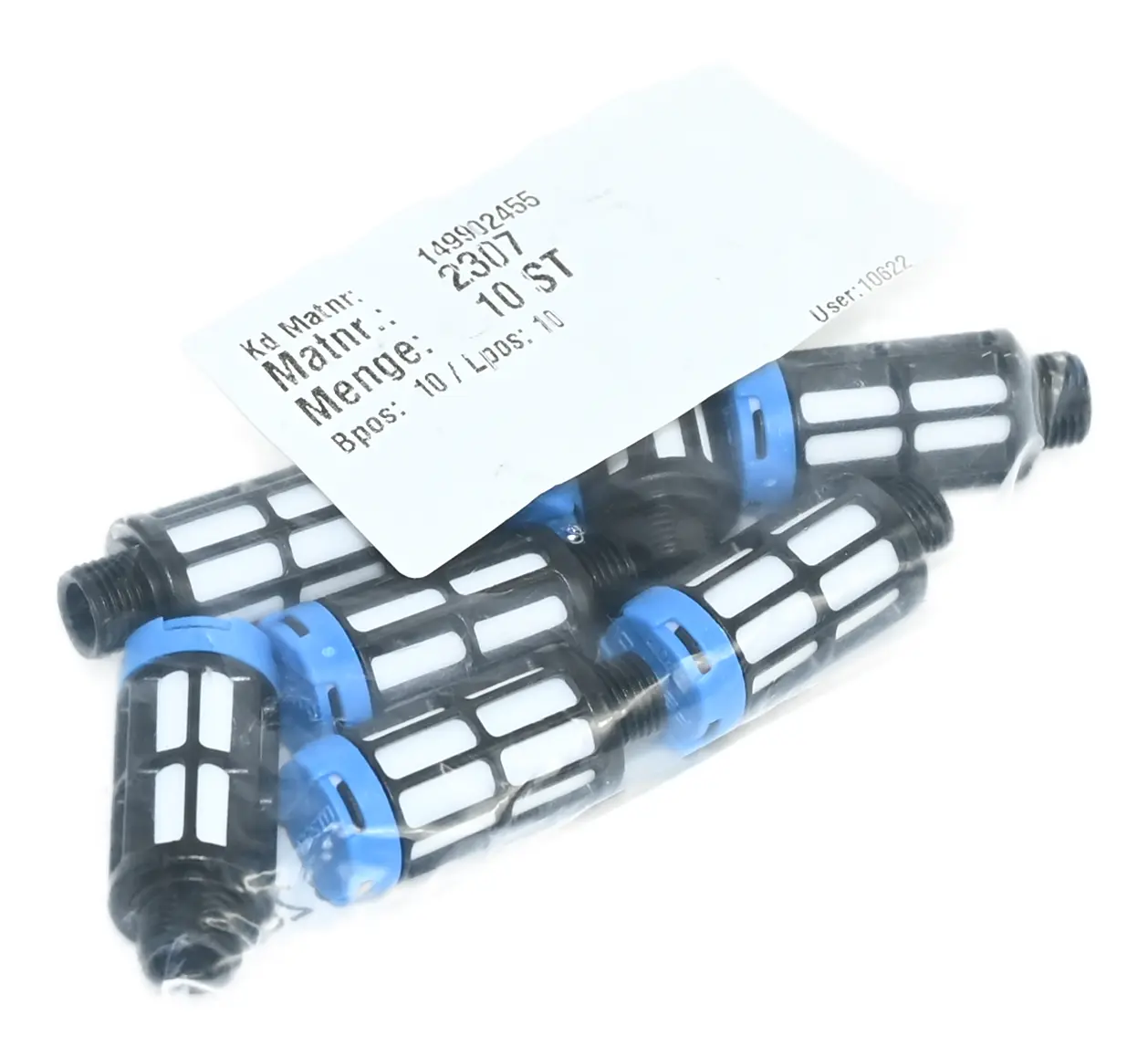 Produktfoto 1 von Festo 10x U-1/8 2307 Silencer New open box