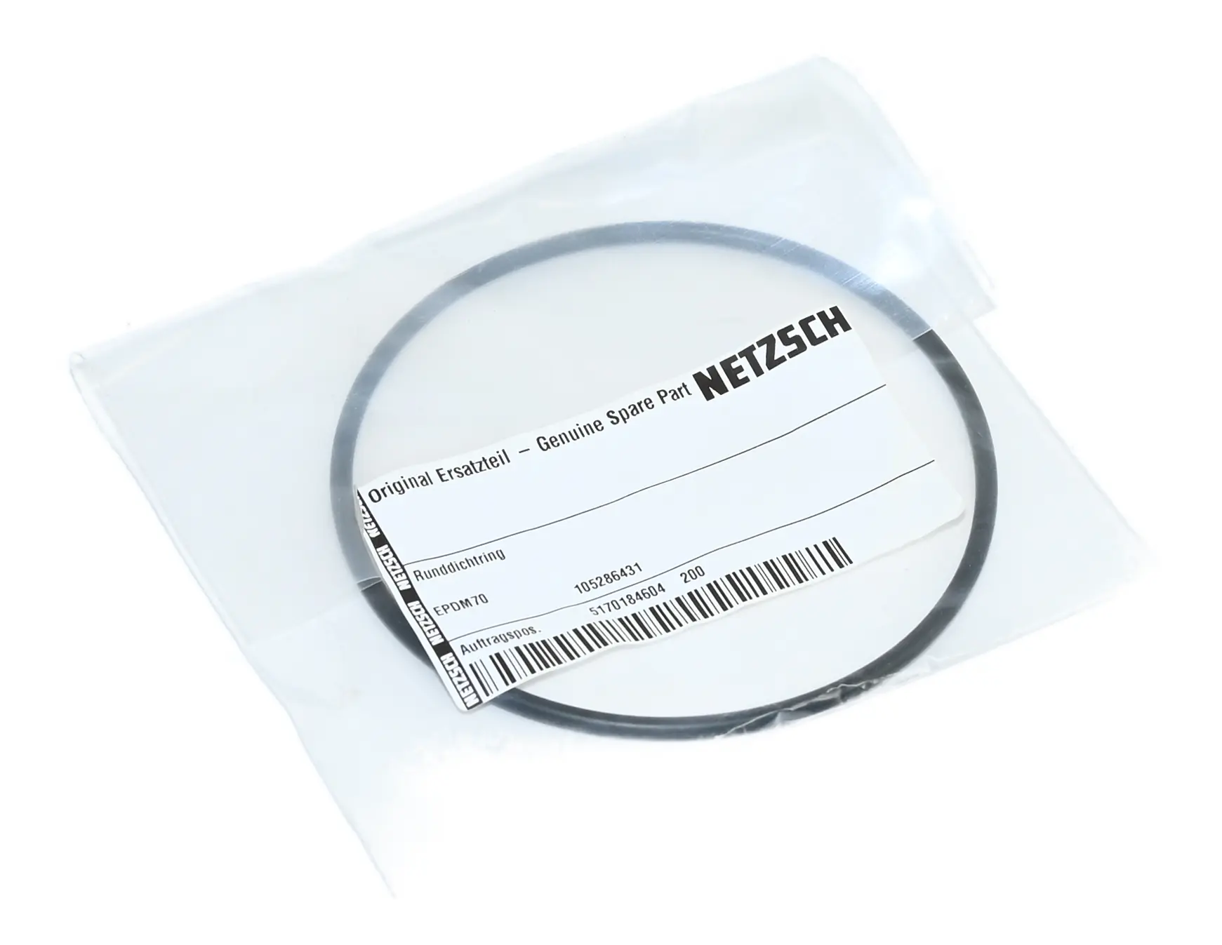 Produktfoto 1 von Netzsch 105286431 EPDM70 Round Sealing Ring O-Ring New sealed