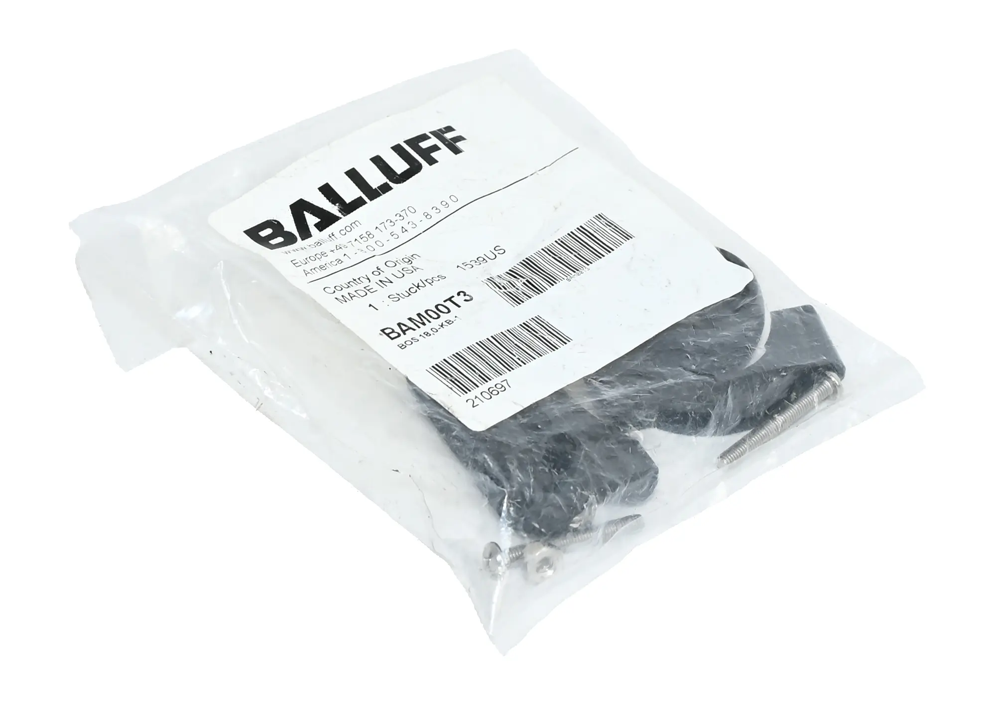 Produktfoto 1 von Balluff BAM00T3 BOS-18.0-KB-1 Universal Brackets New sealed