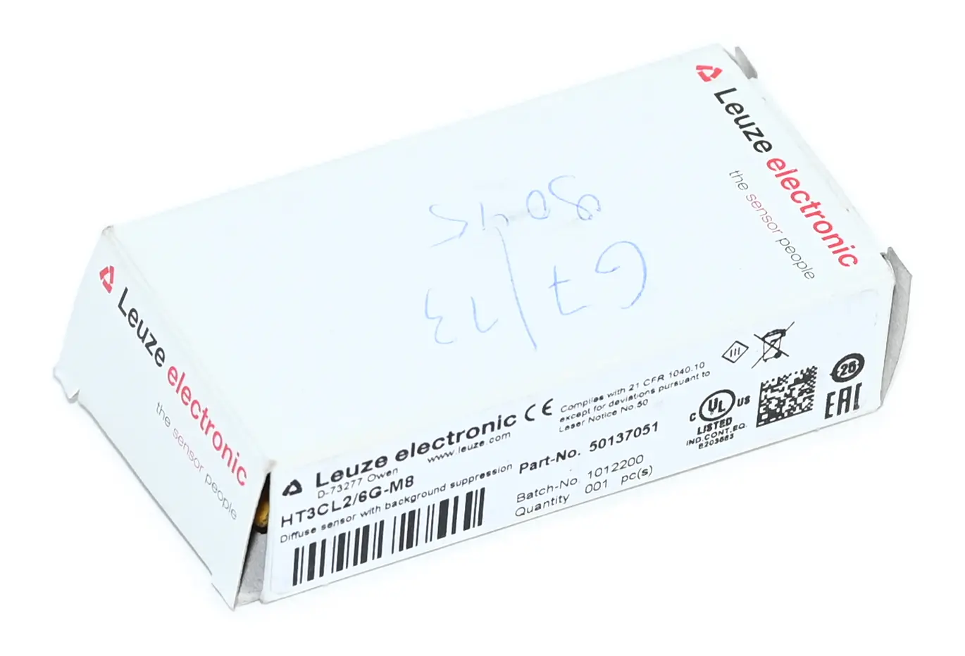 Produktfoto 1 von Leuze HT3CL2/6G-M8 50137051 Diffuse Sensor New open box