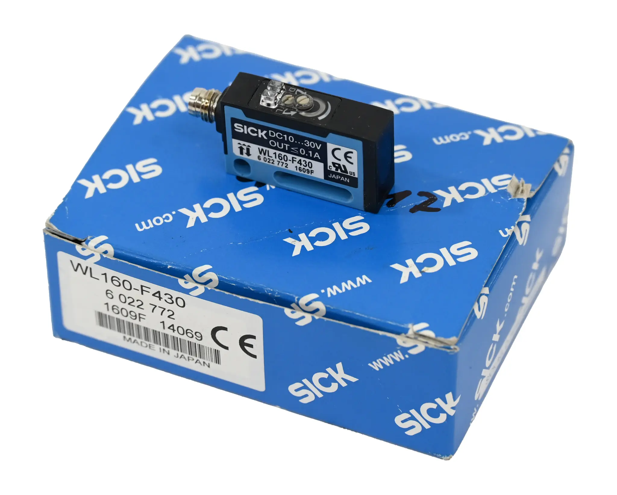 Produktfoto 1 von Sick WL160-F430 6022772 Photoelectric Sensor New open box