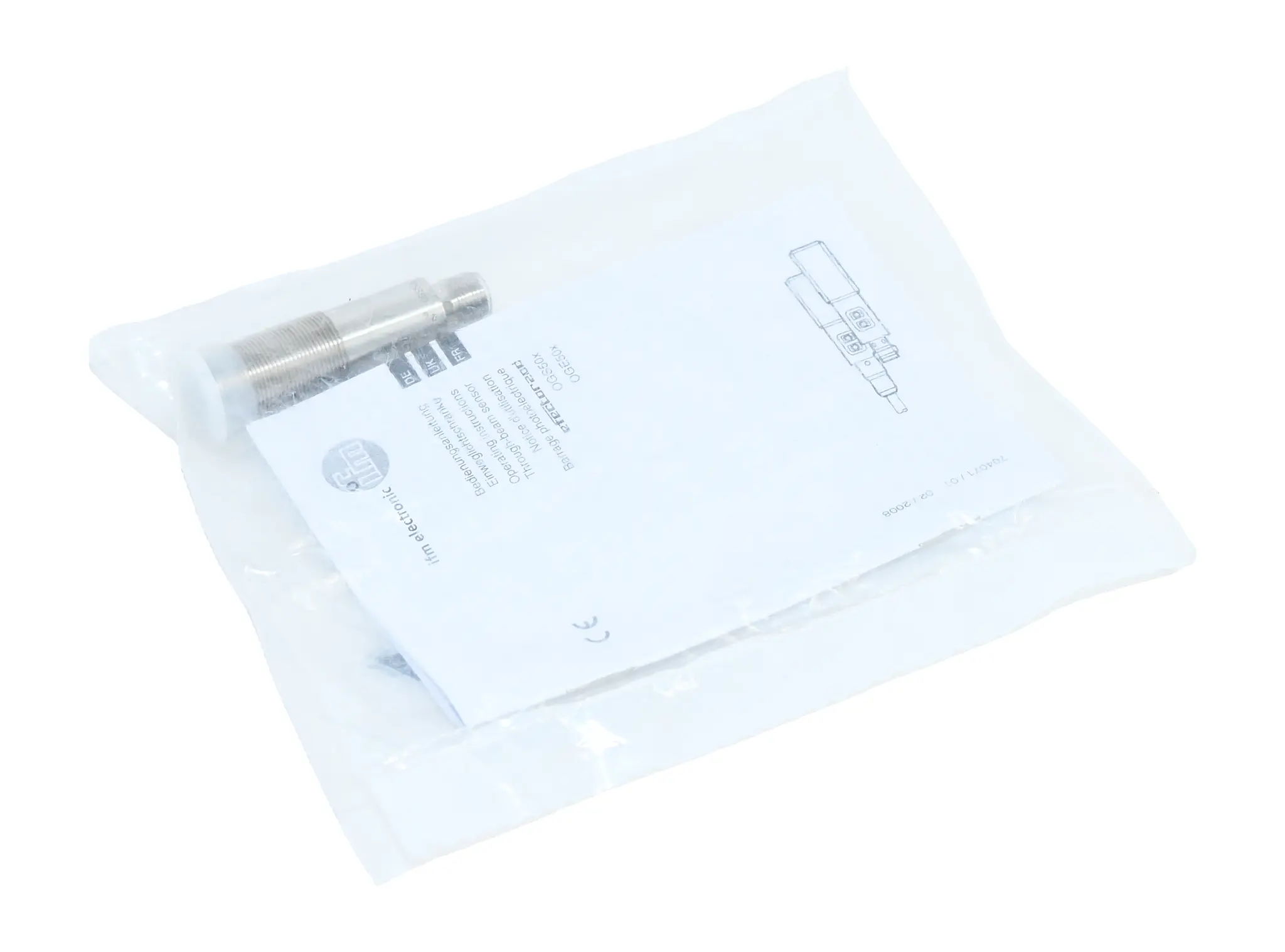 Produktfoto 1 von ifm OGS500 OGS-OOKG/US100 Through-beam Sensor Transmitter New sealed