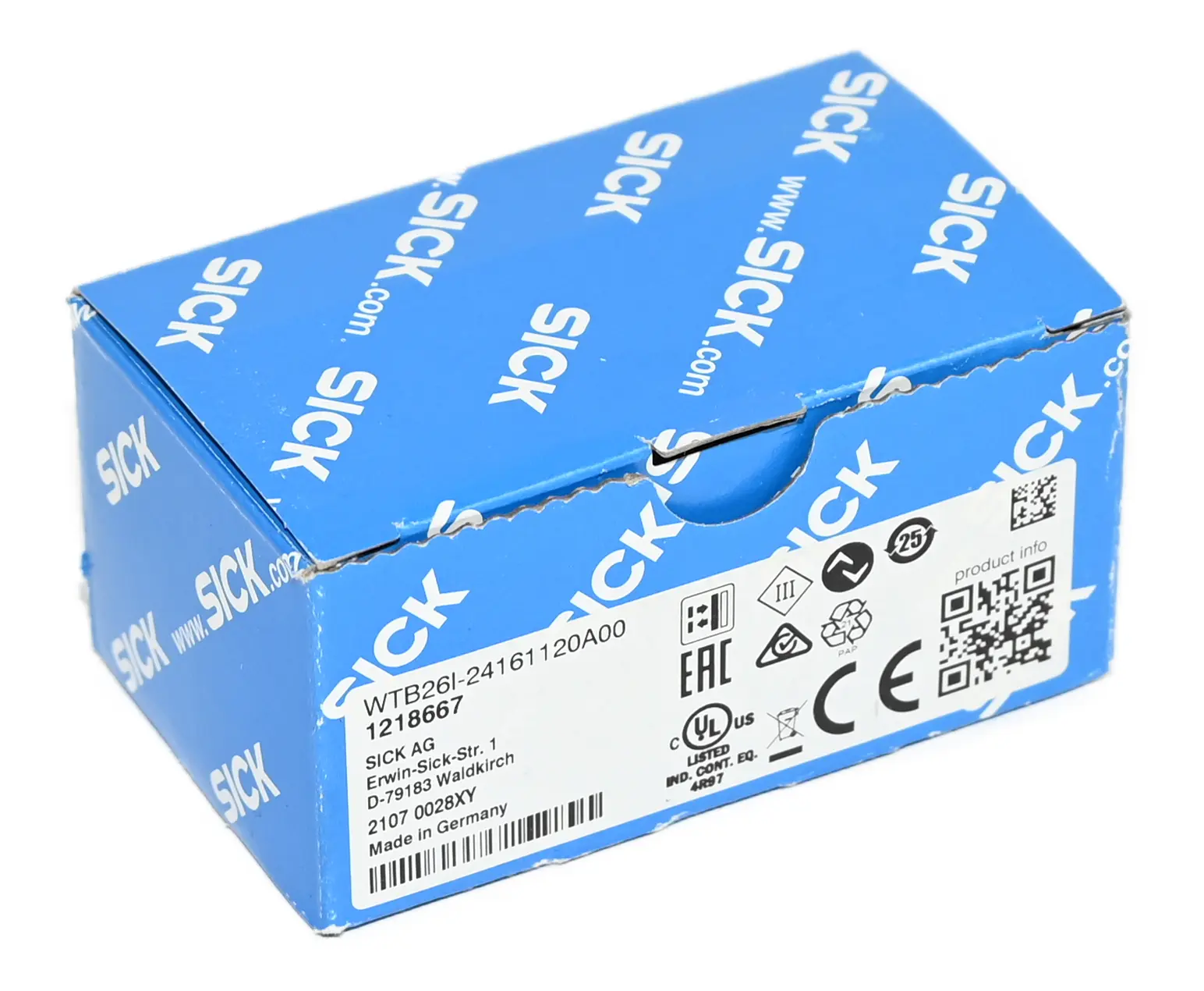 Produktfoto 1 von Sick WTB26I-24161120A00 1218667 Photoelectric Sensor New open box