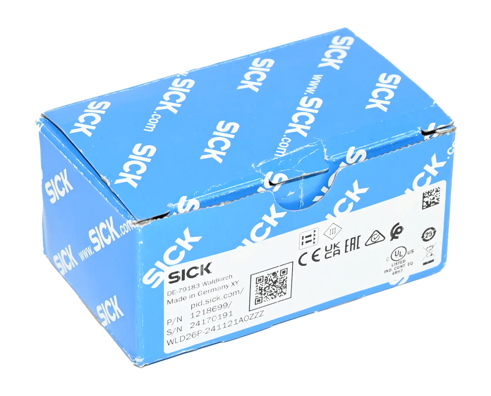 Produktfoto 1 von Sick WLD26P-241121A0ZZZ 1218699 Compact Photoelectric Sensor New open box