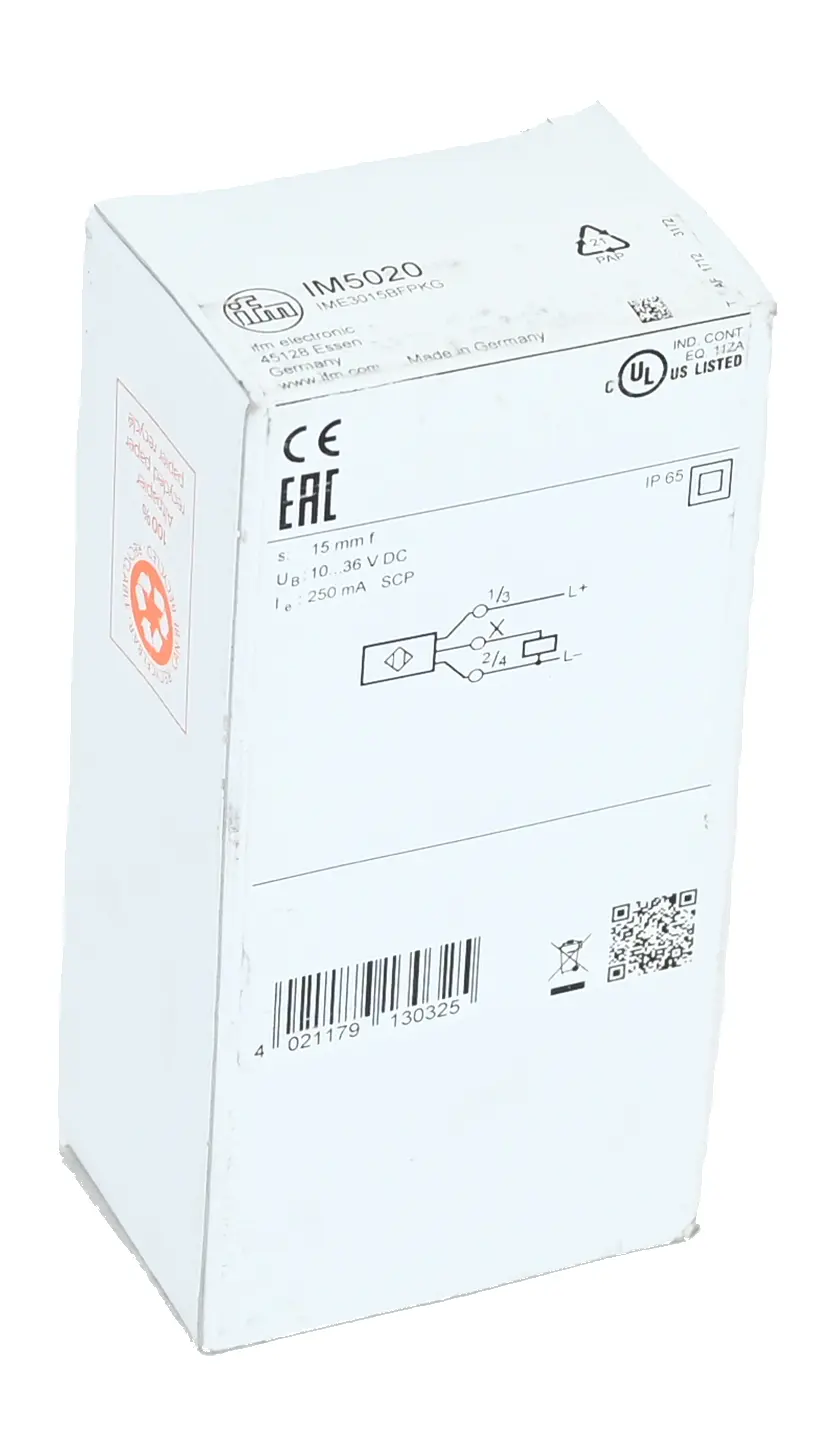 Produktfoto 1 von ifm IM5020 IME3015BFPKG Inductive sensor New open box