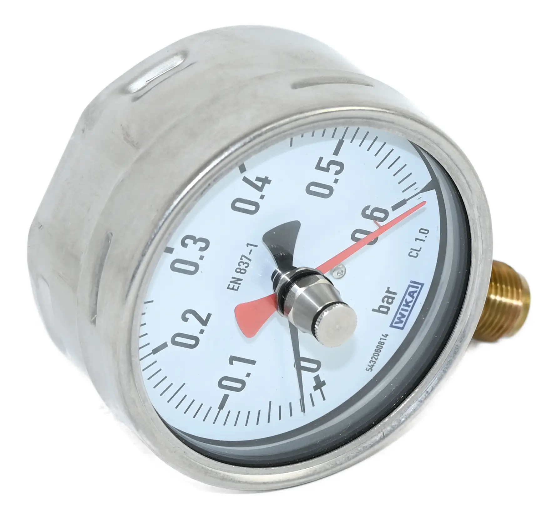Produktfoto 1 von Wika CL.1.0 5432060814 Pressure Gauge 0-25bar New without box