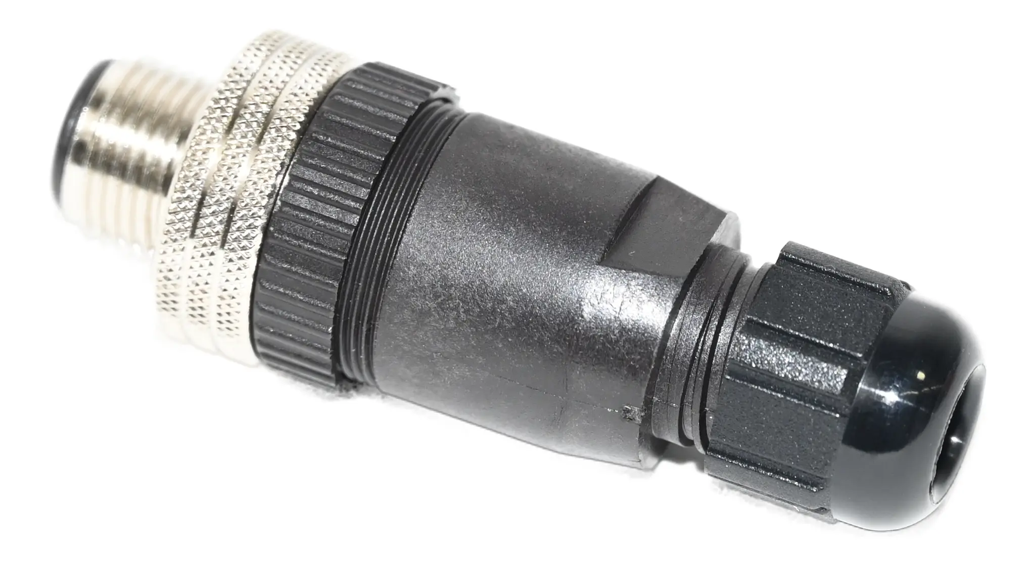 Produktfoto 1 von IPF VK003528 M12 4-pin cable connector New without box