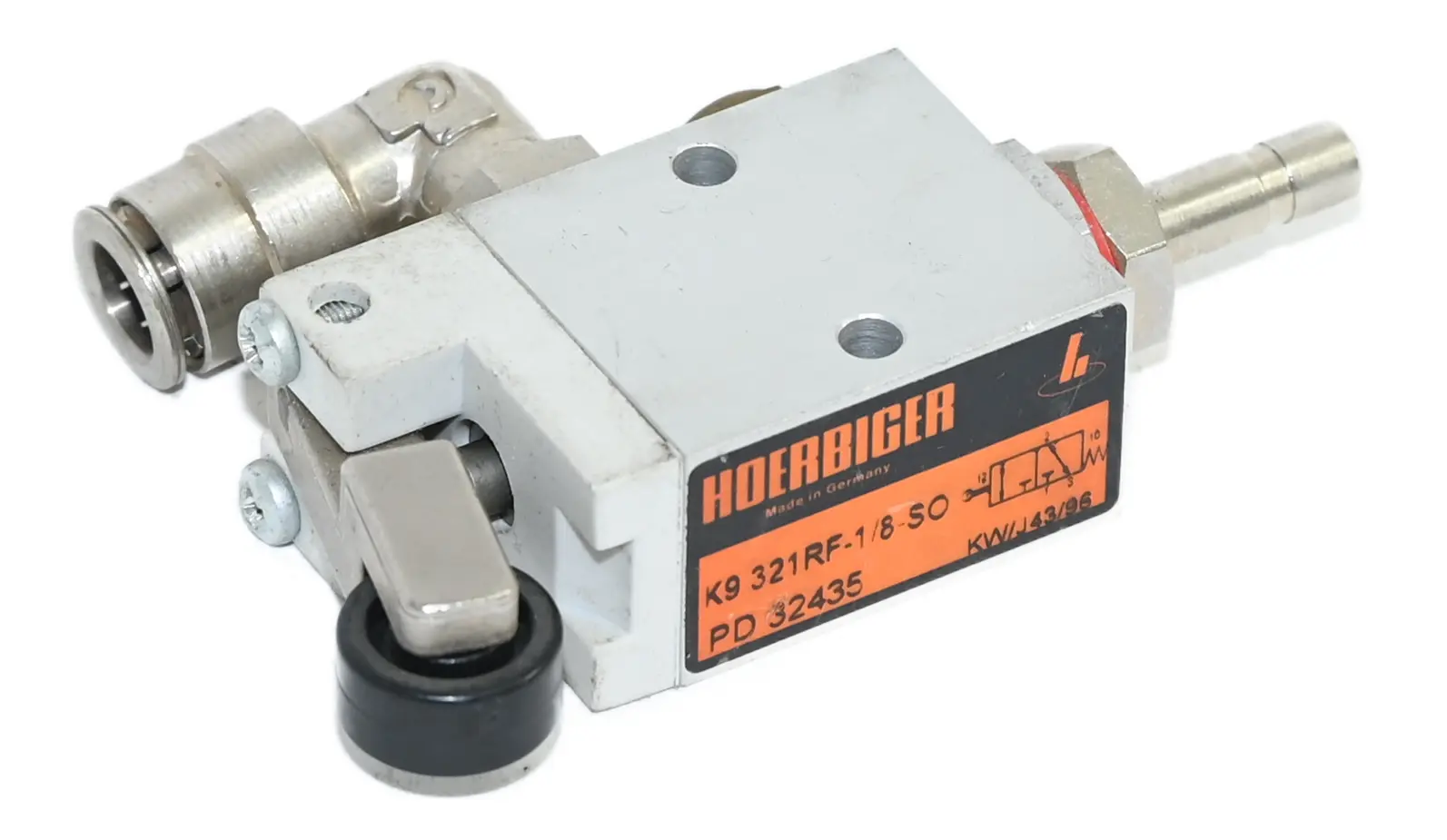 Produktfoto 1 von Hoerbiger PD32435 K9 321RF-1/8-SO 3/2 Pneumatic Roller Valve
