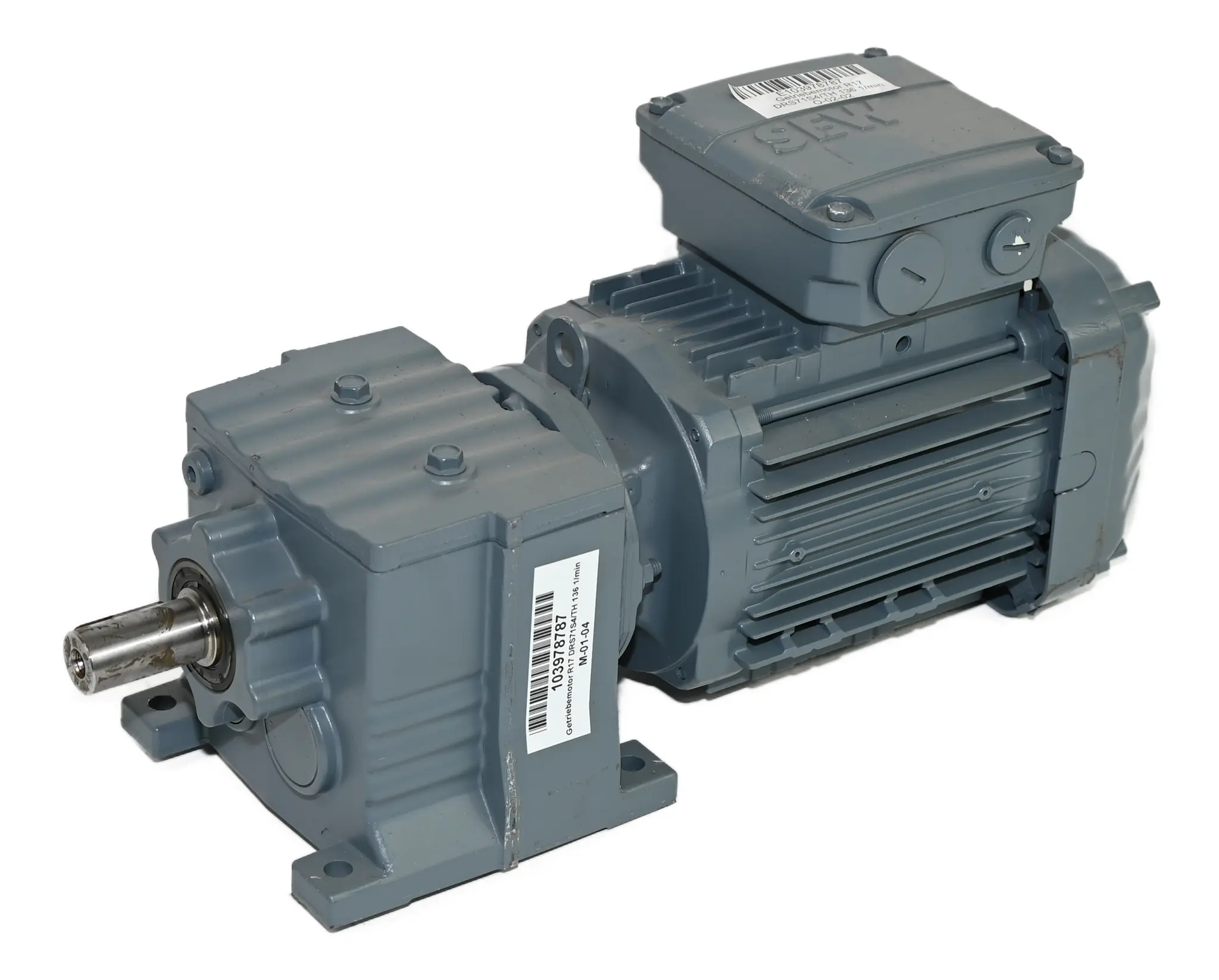 Produktfoto 1 von SEW R17 DRN71M4/TH Helical Gearmotor 0.37kW 139rpm i10.15