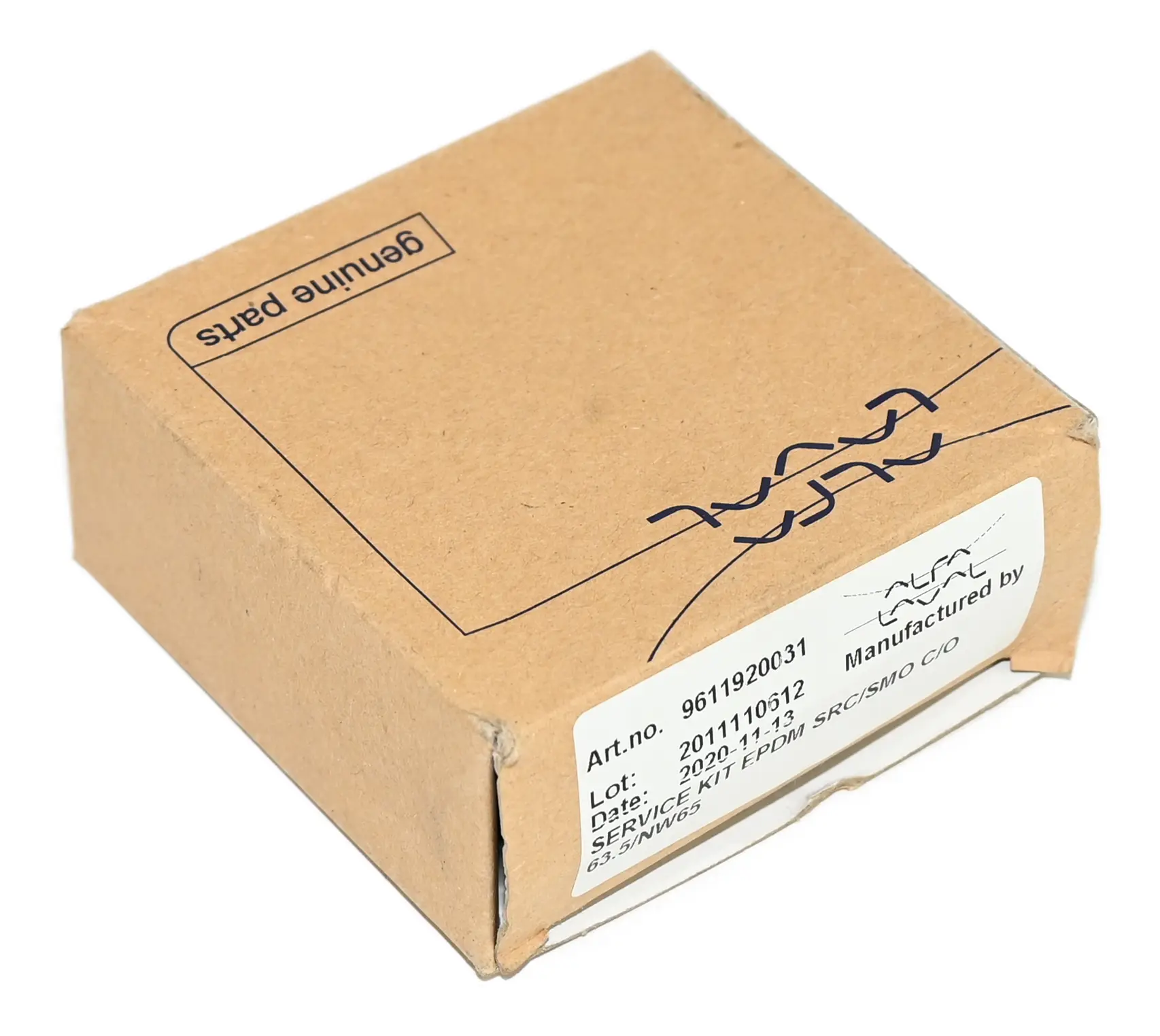 Produktfoto 1 von Alfa Laval 9611920031 EPDM Service Kit SRC SMO C/O 63.5 NW65 New sealed