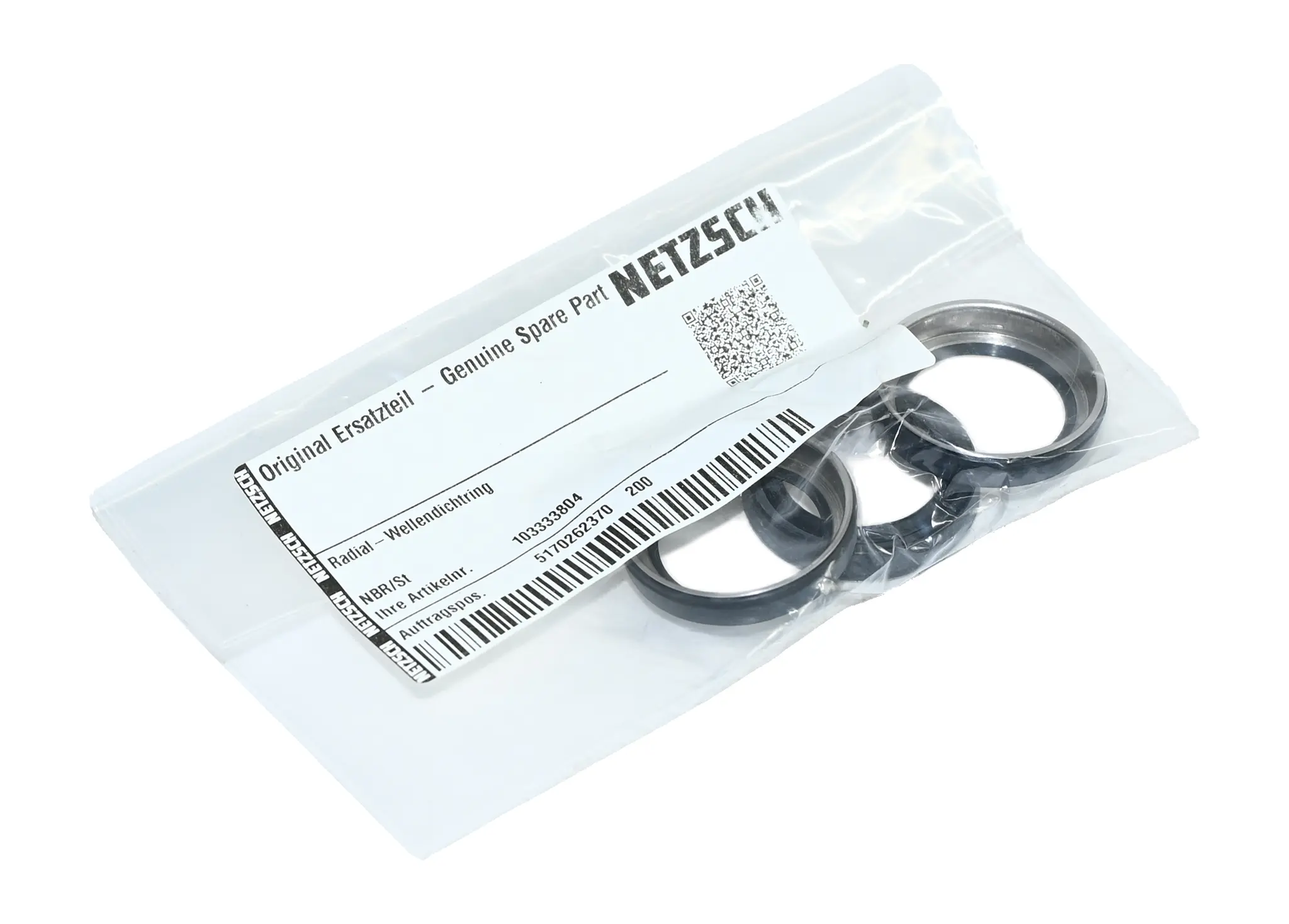 Produktfoto 1 von Netzsch 3x 103333804 Radial Shaft Seal NBR Steel New open box