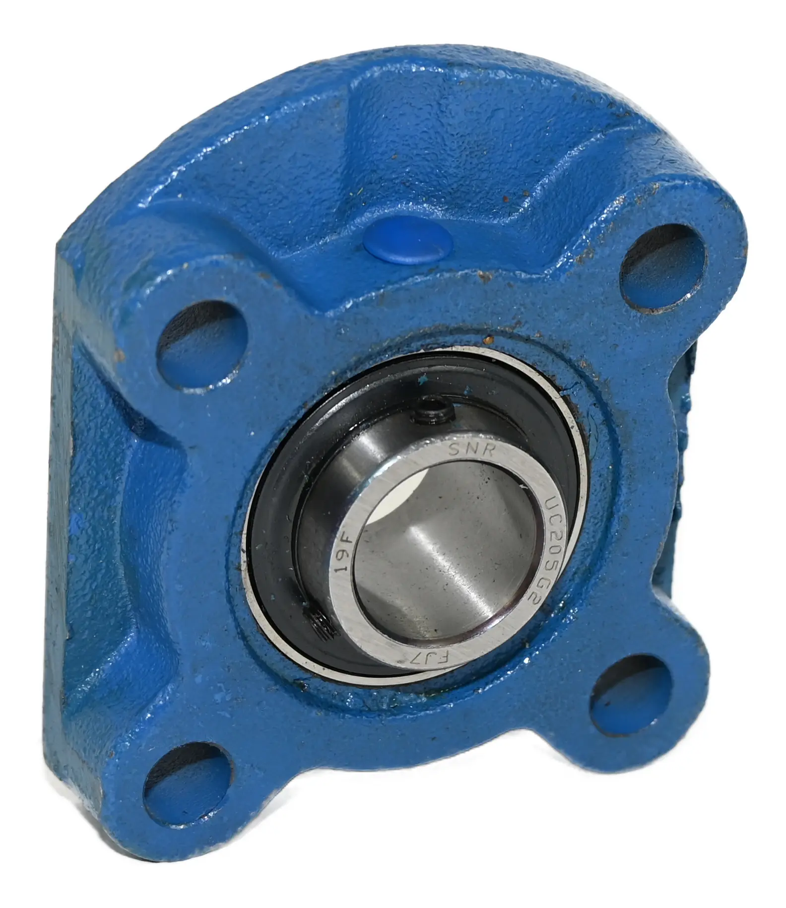 Produktfoto 1 von SNR UCF205 Four Bolt Square Flange Bearing Unit 25mm UC205G2 New without box