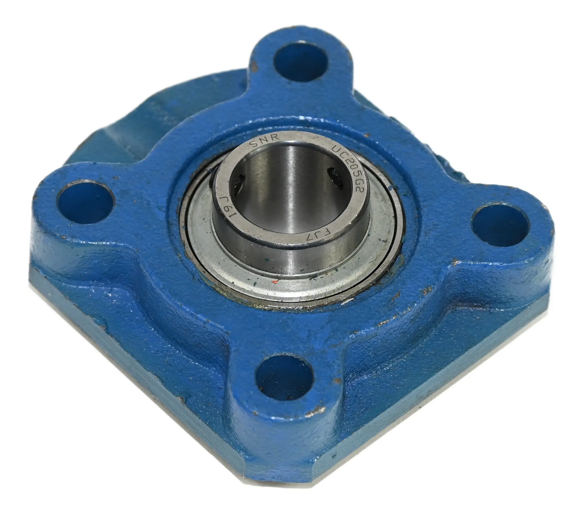 Produktfoto 1 von SNR UCF205 Four Bolt Square Flange Bearing Unit 25mm UC205G2