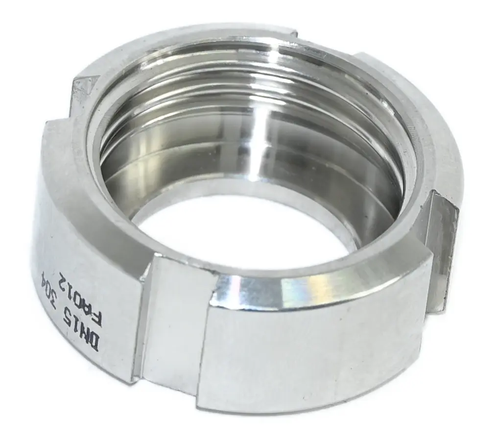 Produktfoto 1 von SKS 14134002 DIN 11851 DN15 304 Stainless Steel Slotted Nut New without box