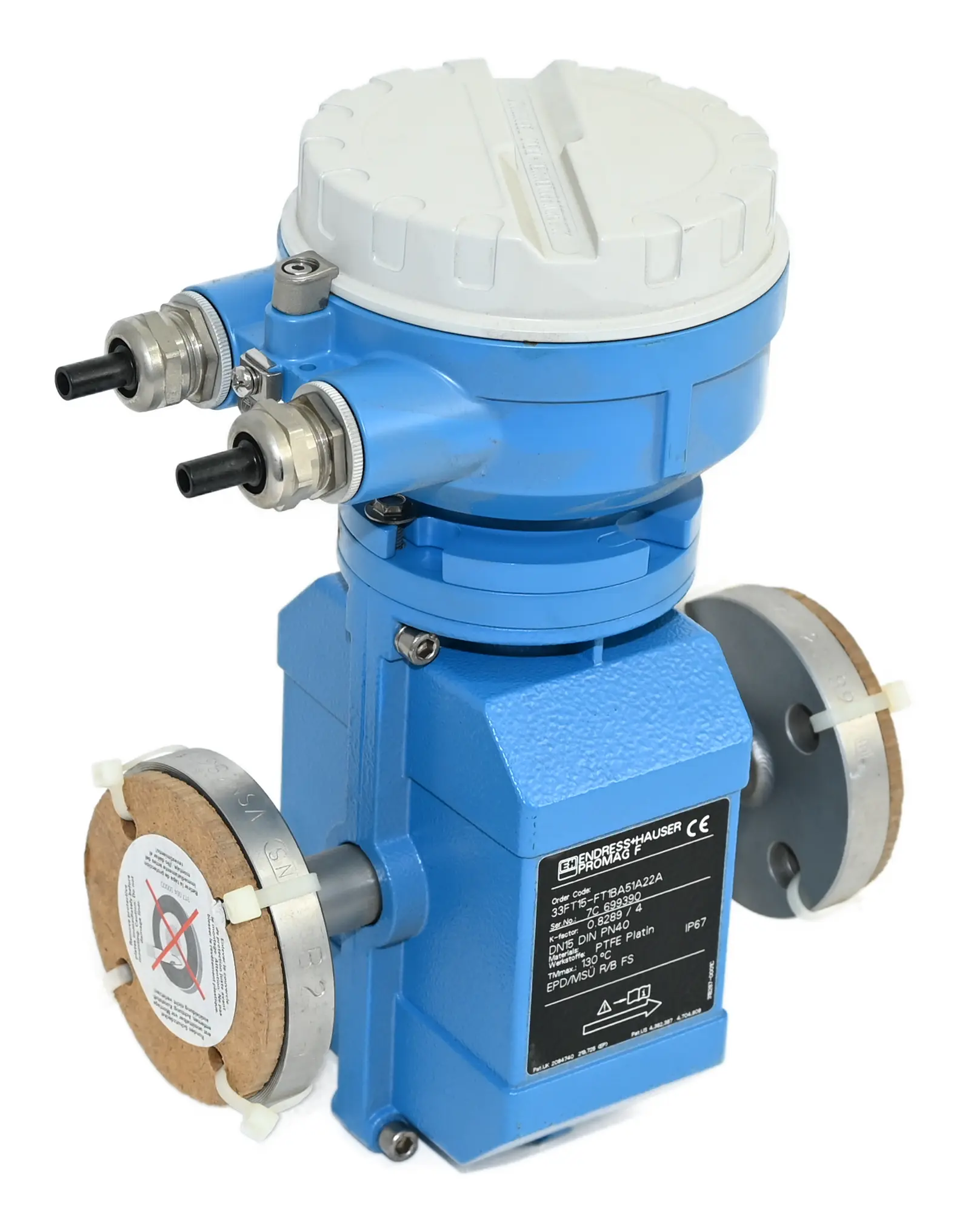 Produktfoto 1 von Endress Hauser 33FT15-FT1BA51A22A Promag 33F DN15 PN40 Flowmeter New without box