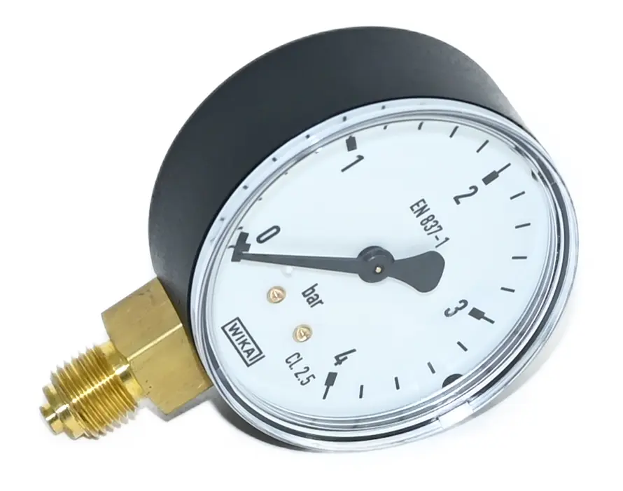 Produktfoto 1 von Wika 9013709 111.10 Pressure Gauge 0-4 Bar G1/4 63mm New open box