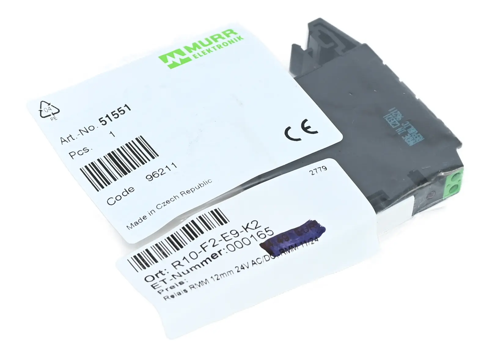 Produktfoto 1 von Murr Elektronik 51551 RMM 12mm 24V AC/DC New sealed