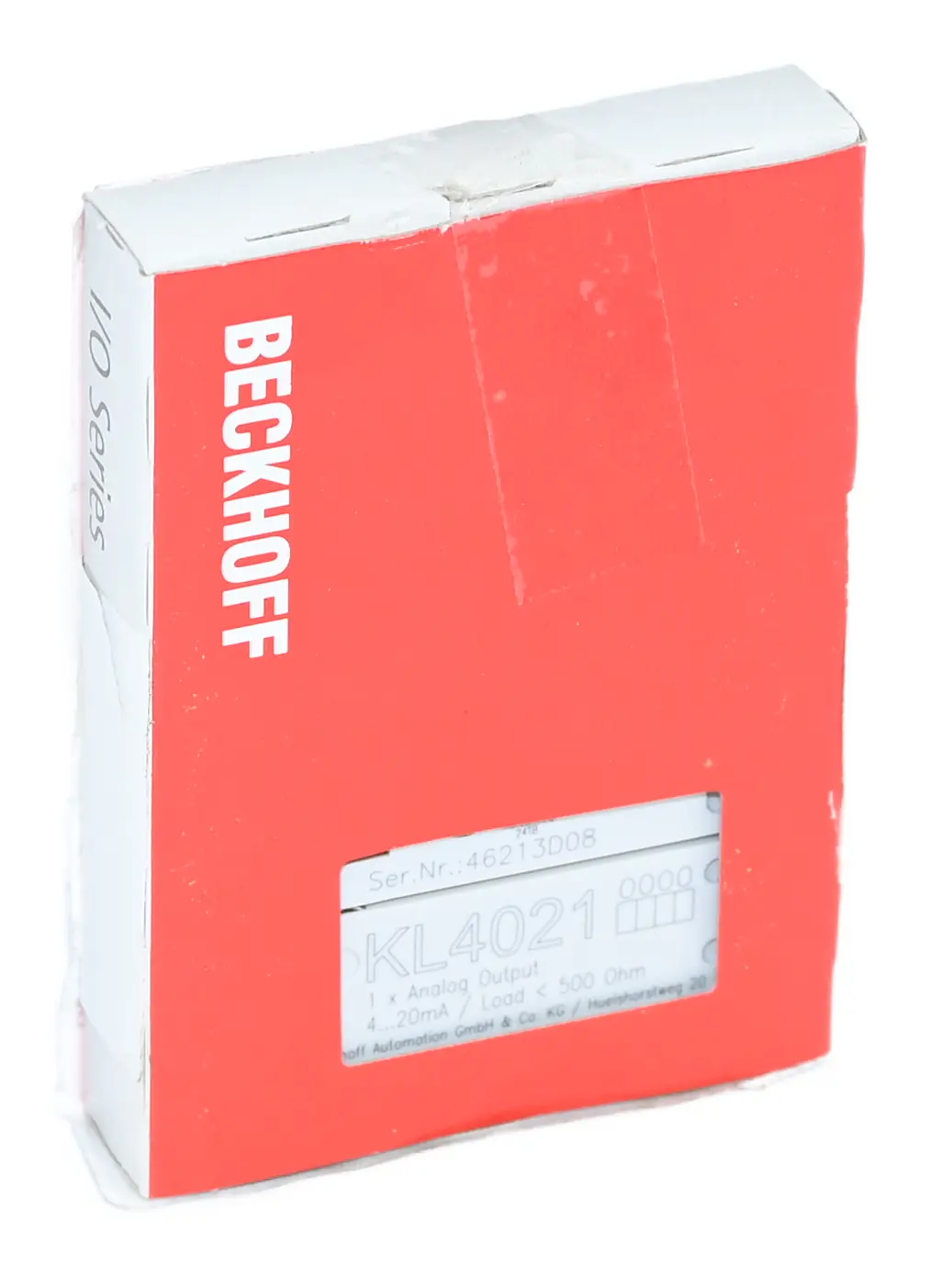 Produktfoto 1 von Beckhoff KL4021 1 Channel Analog Output New sealed