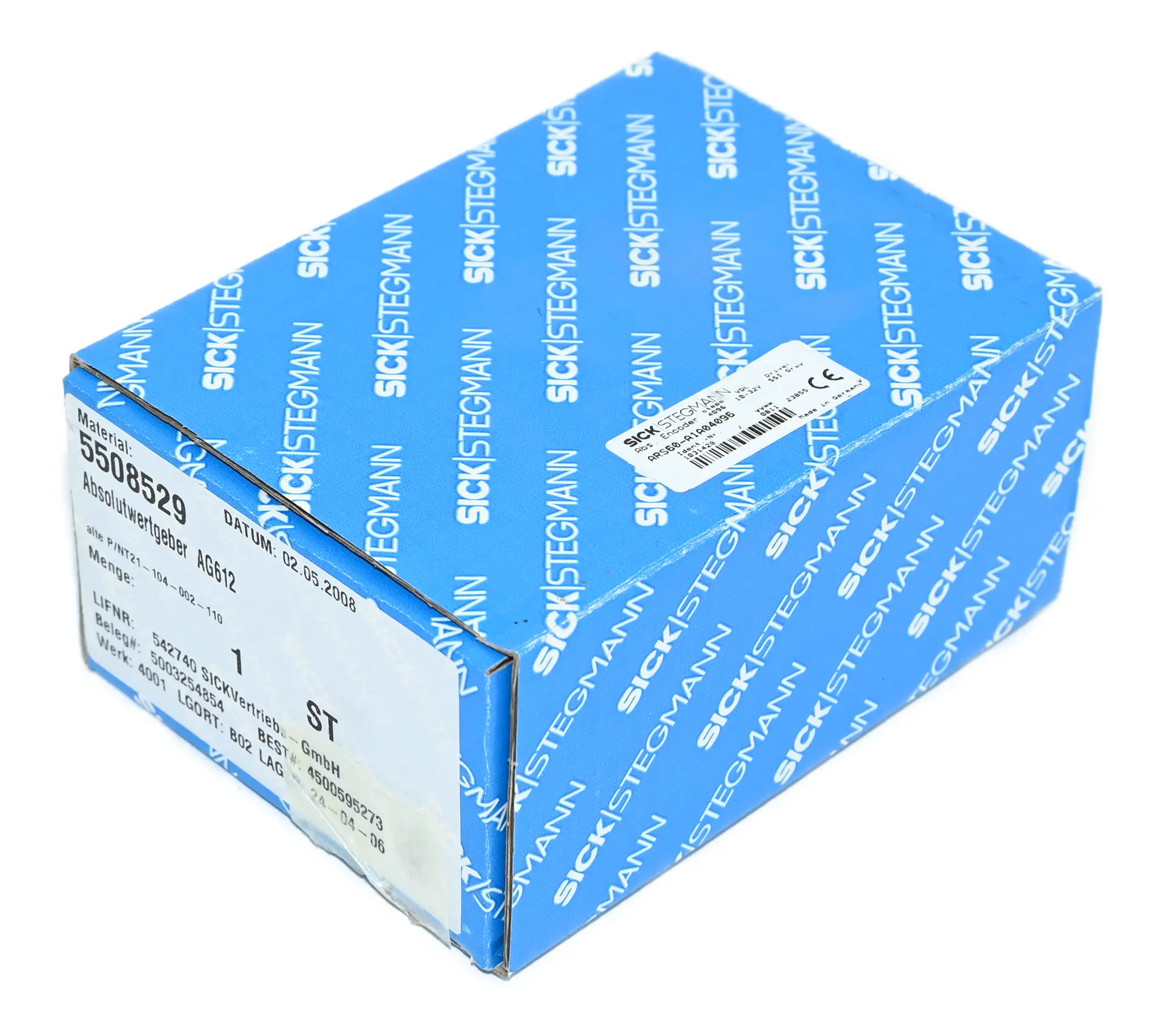 Produktfoto 1 von Sick ARS60-A1A04096 1031428 Absolute Encoder New open box