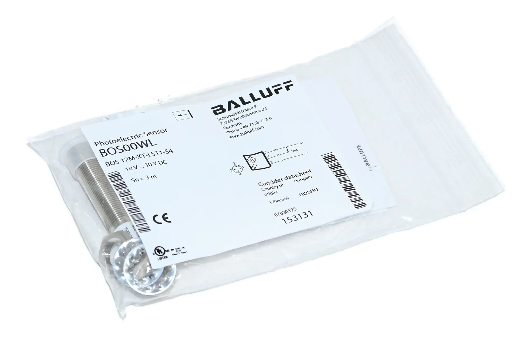 Produktfoto 1 von Balluff BOS 12M-XT-LS11-S4 BOS00WL New open box