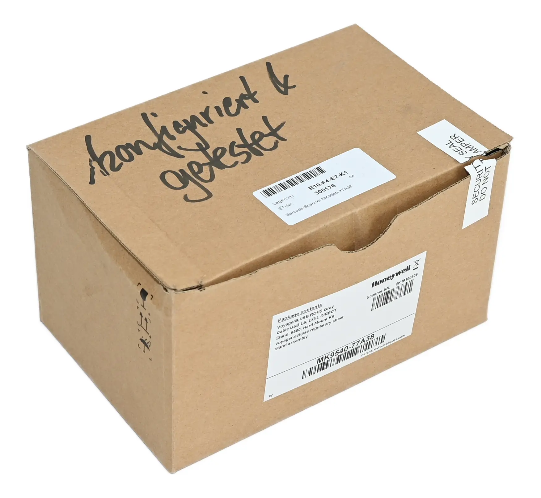 Produktfoto 1 von Honeywell MK9540-77A38 Voyager Laser Scanner New open box