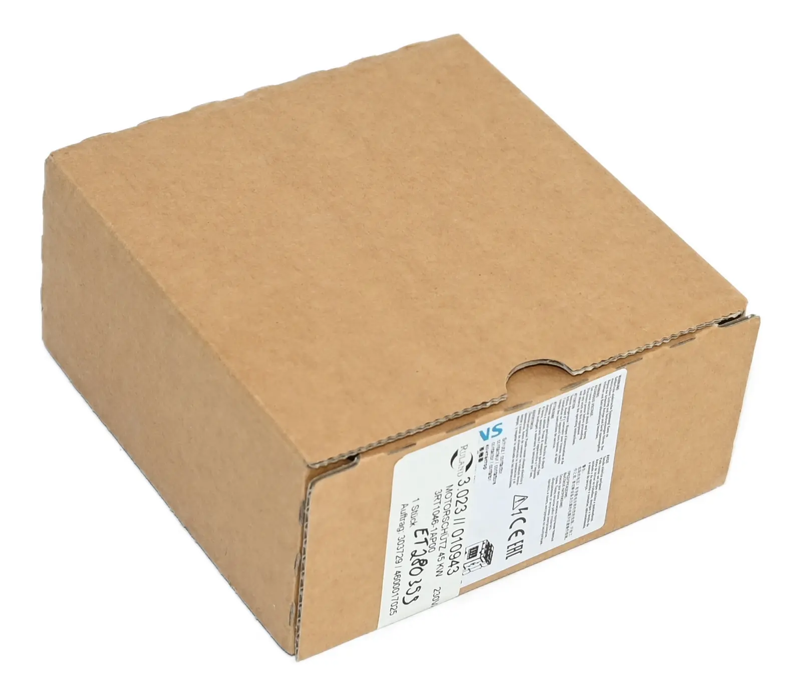 Produktfoto 1 von Siemens 3RT1046-1AP00 Sirius Leistungsschütz 45kW New open box