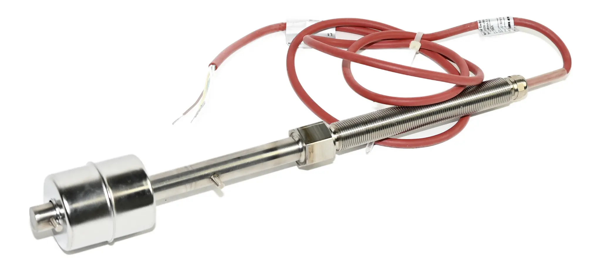 Produktfoto 1 von Kübler 3/8''x120-VSS/HT180-L175/14-VE44A-1 SI Magnetic Float Switch