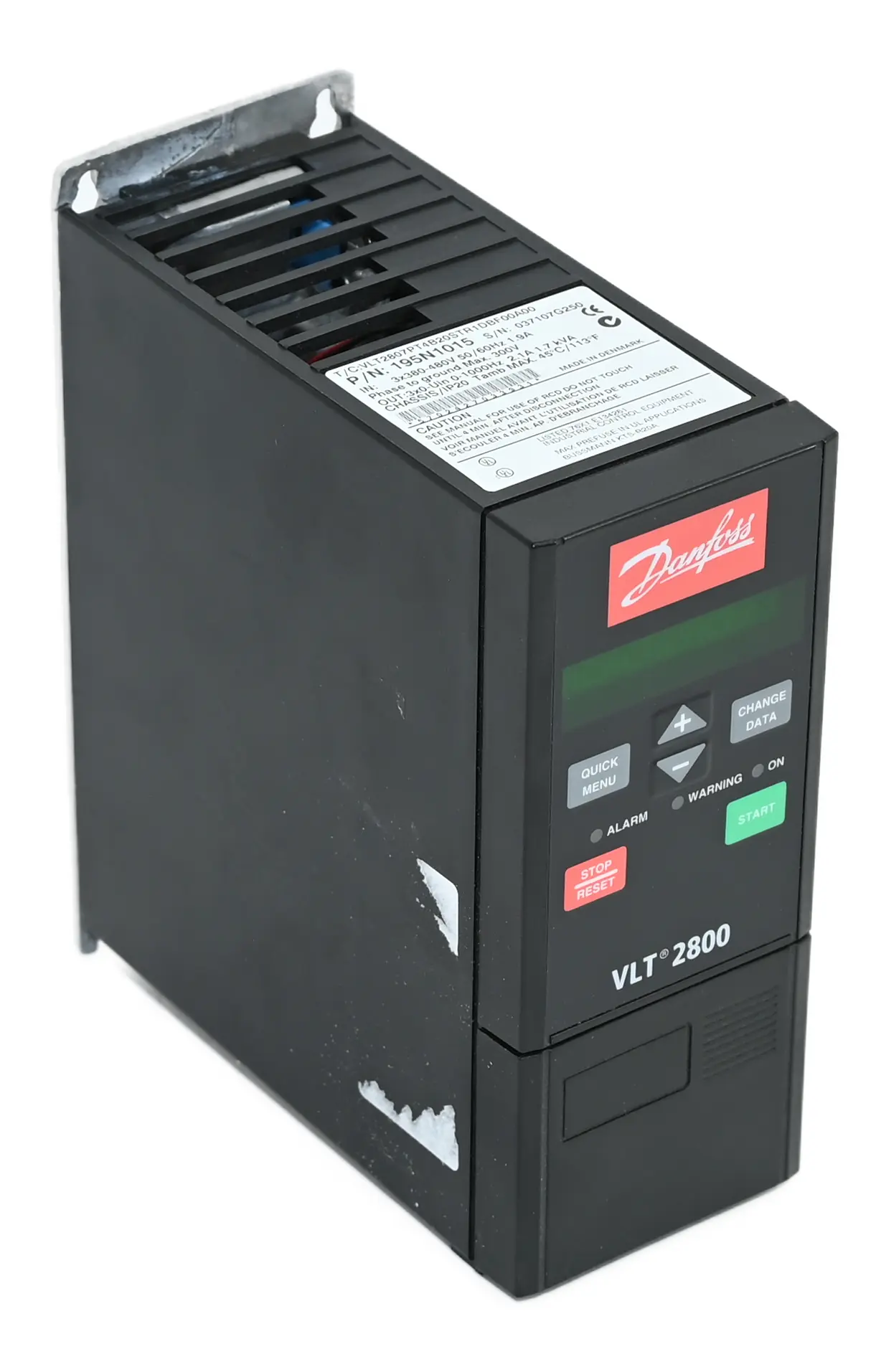Produktfoto 1 von Danfoss VLT2807PT4B20STR1DBF00A00 195N1015