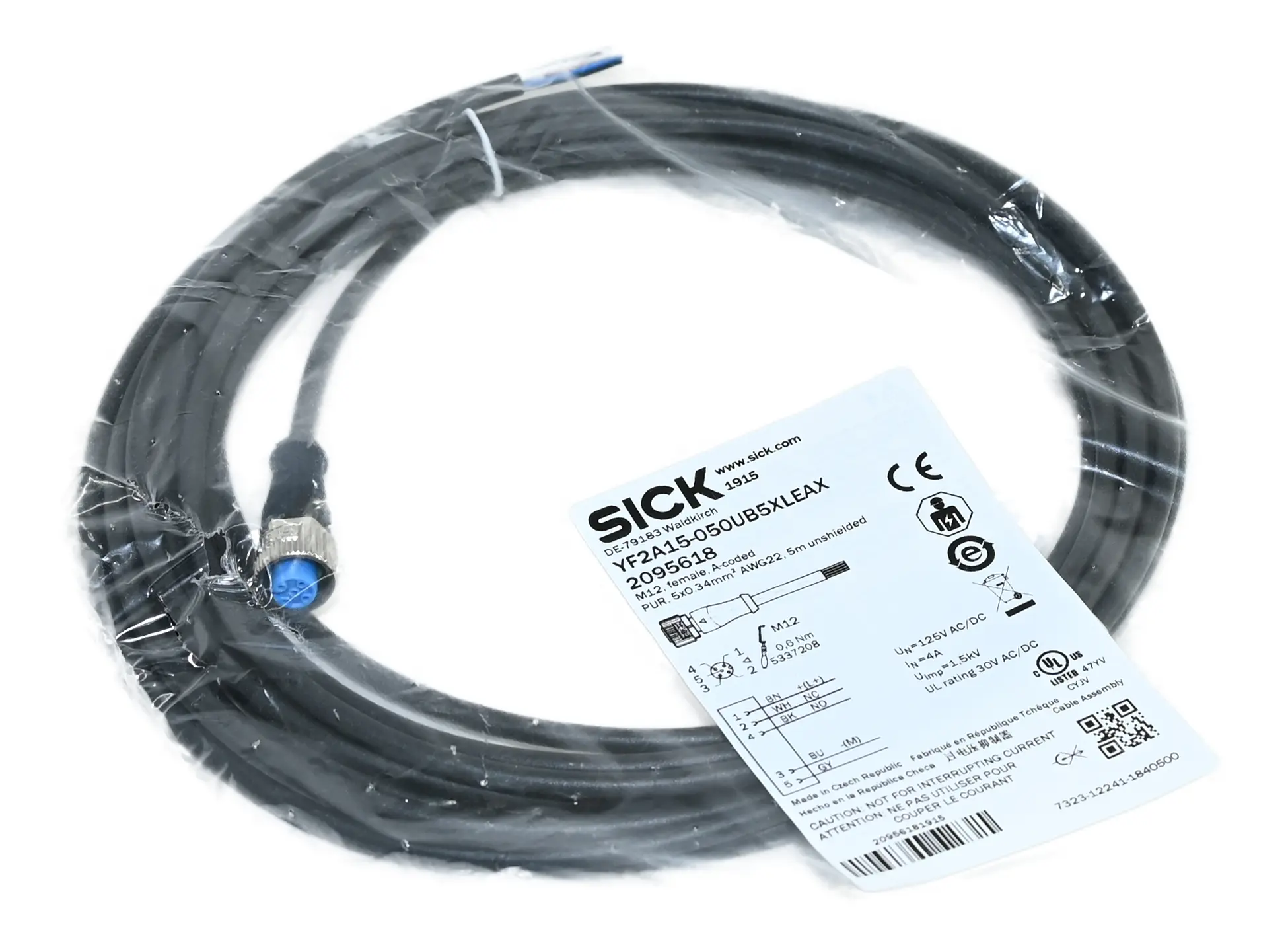 Produktfoto 1 von Sick 2095618 YF2A15-050UB5XLEAX New without box
