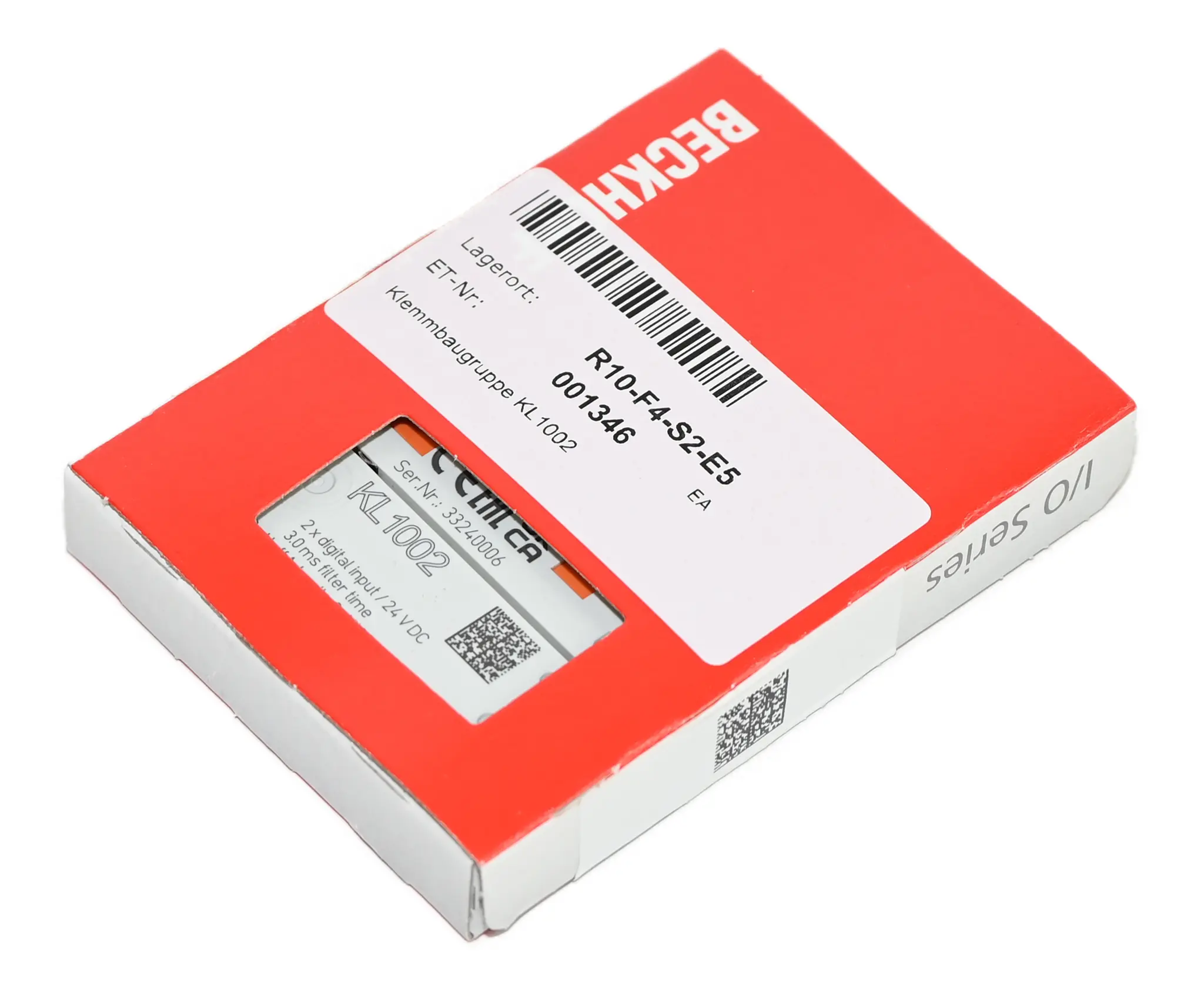 Produktfoto 1 von Beckhoff KL1002 2-Kanal-Digital-Eingang New sealed