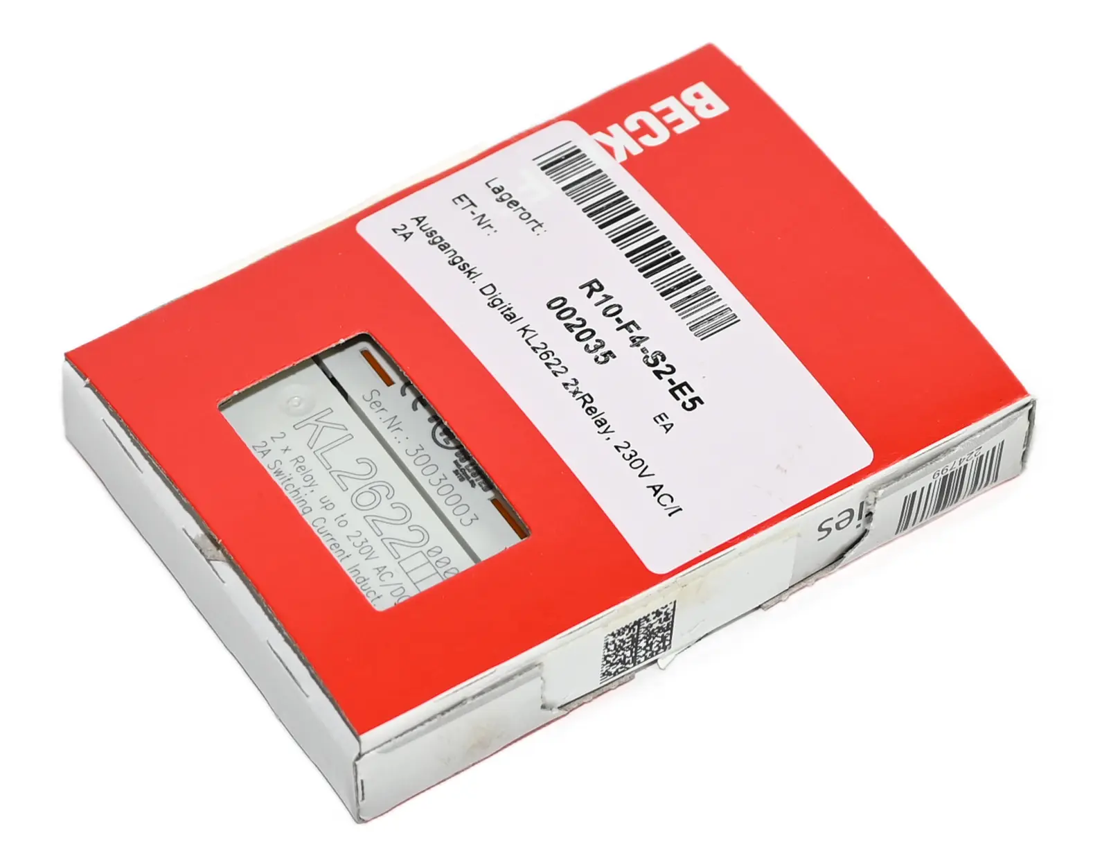 Produktfoto 1 von Beckhoff KL2622 Busklemme New open box